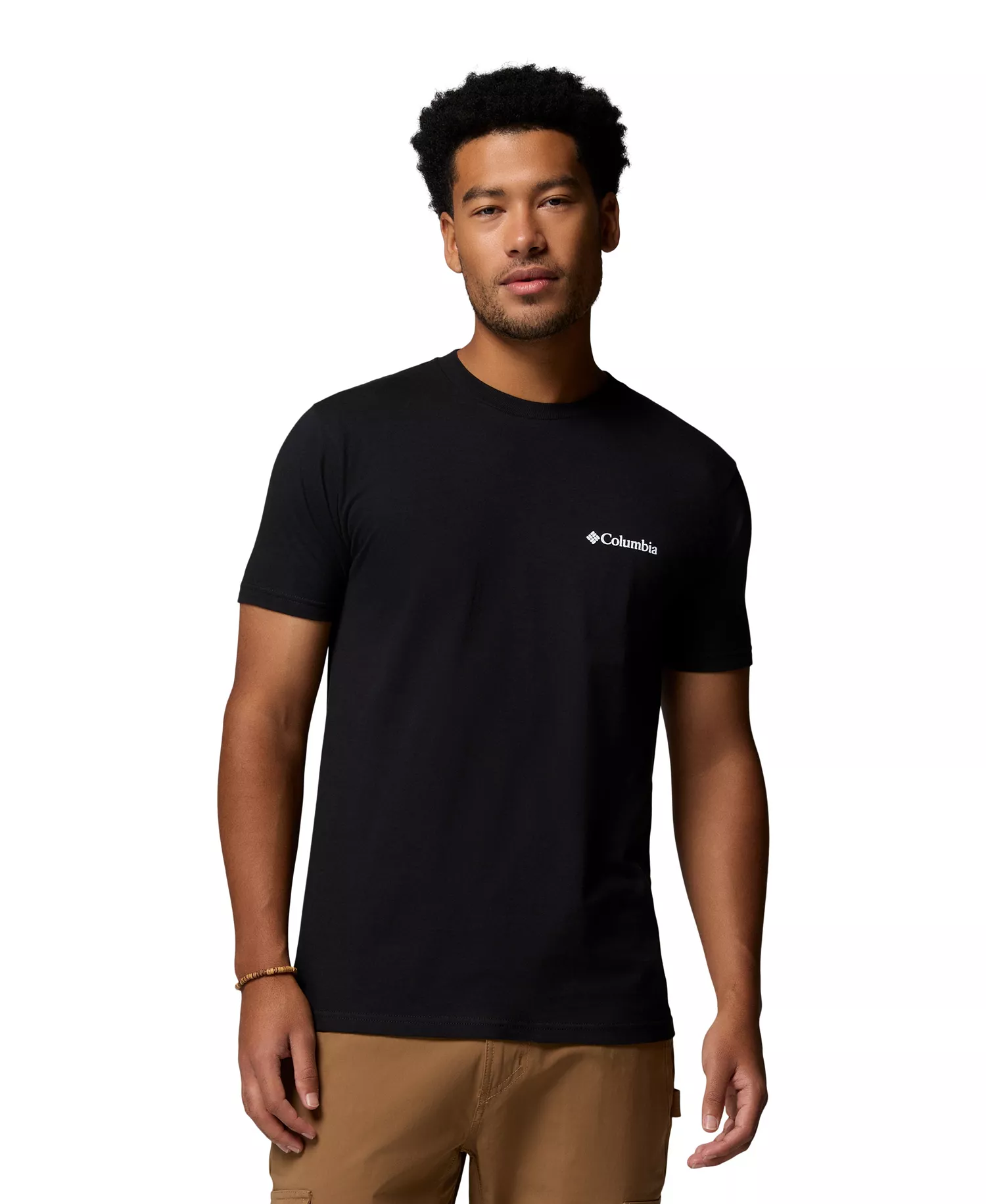 Men's Runner Graphic T-Shirt - BLACK - L