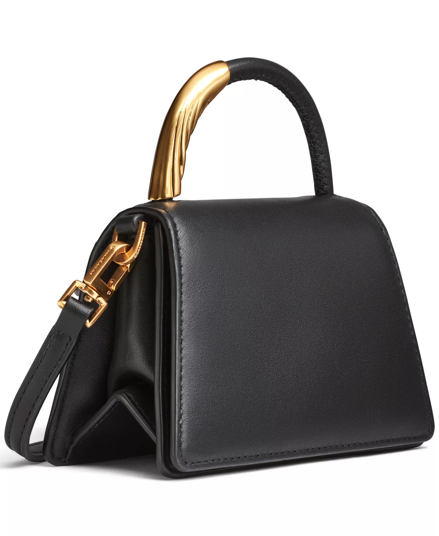 Women's Tulle Mini Crossbody Bag - Black/gold - NO SIZE