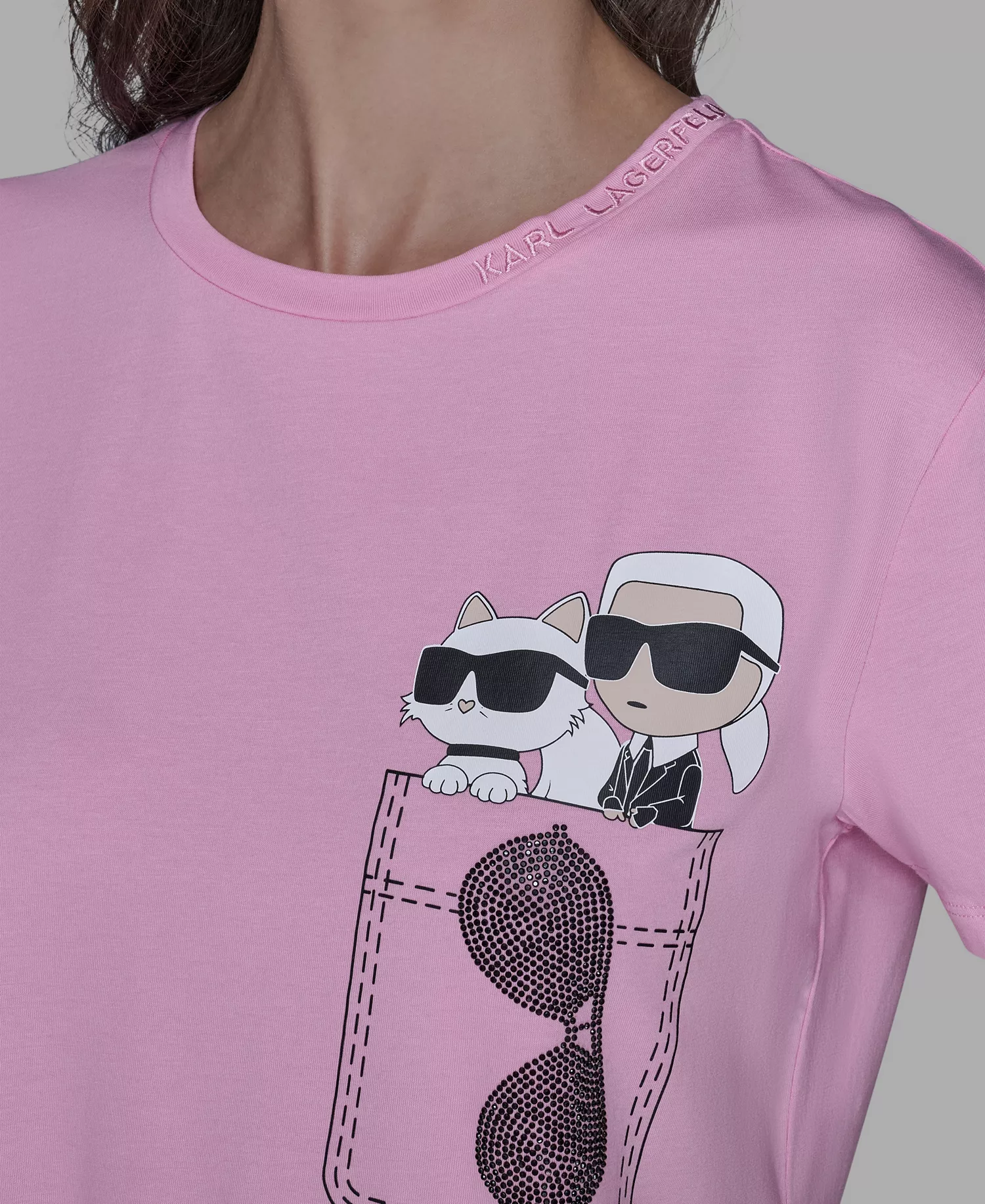 Women's Short-Sleeve Pocket T-Shirt - Prism Pink - L