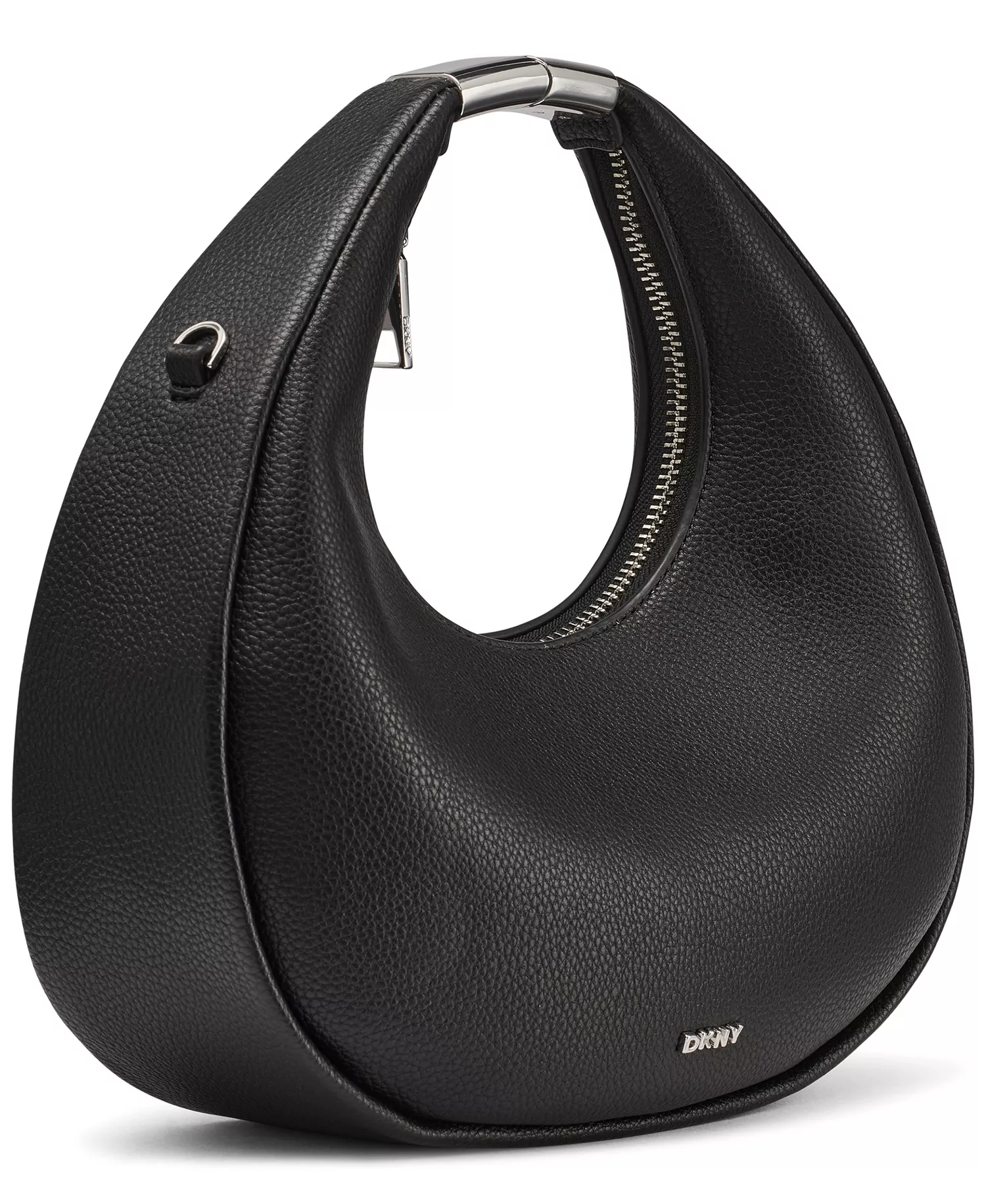 Margot Crescent Small Crossbody Bag - Black/gold - ONE SIZE