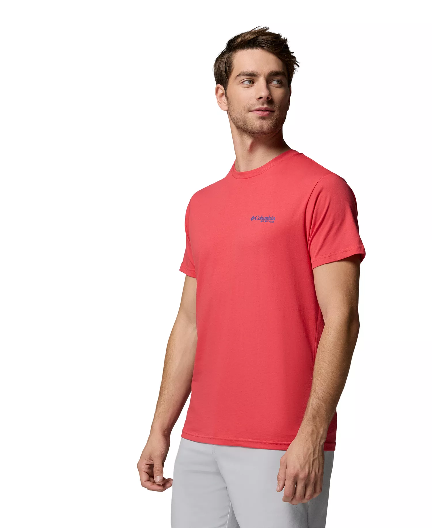 Men's PFG Gigante Graphic T-Shirt - Sunset Red - L