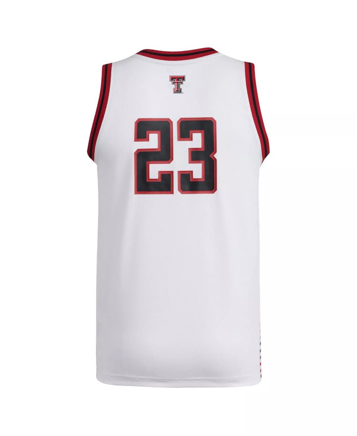 Men's 23 White Texas Tech Red Raiders Replica Swingman Jersey - White - L