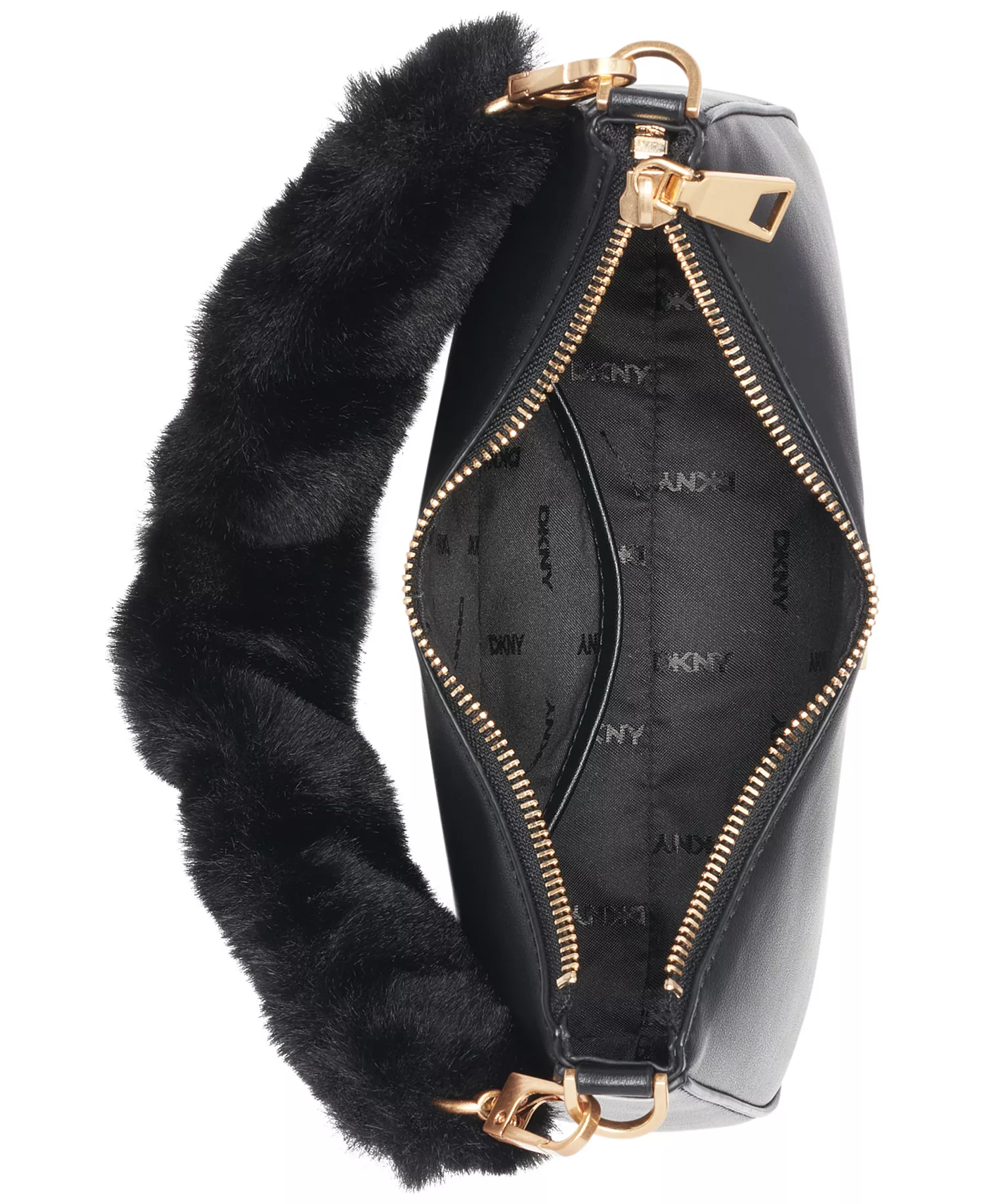 Women's Jenna Demi Crossbody Bag - Black/gold - NO SIZE