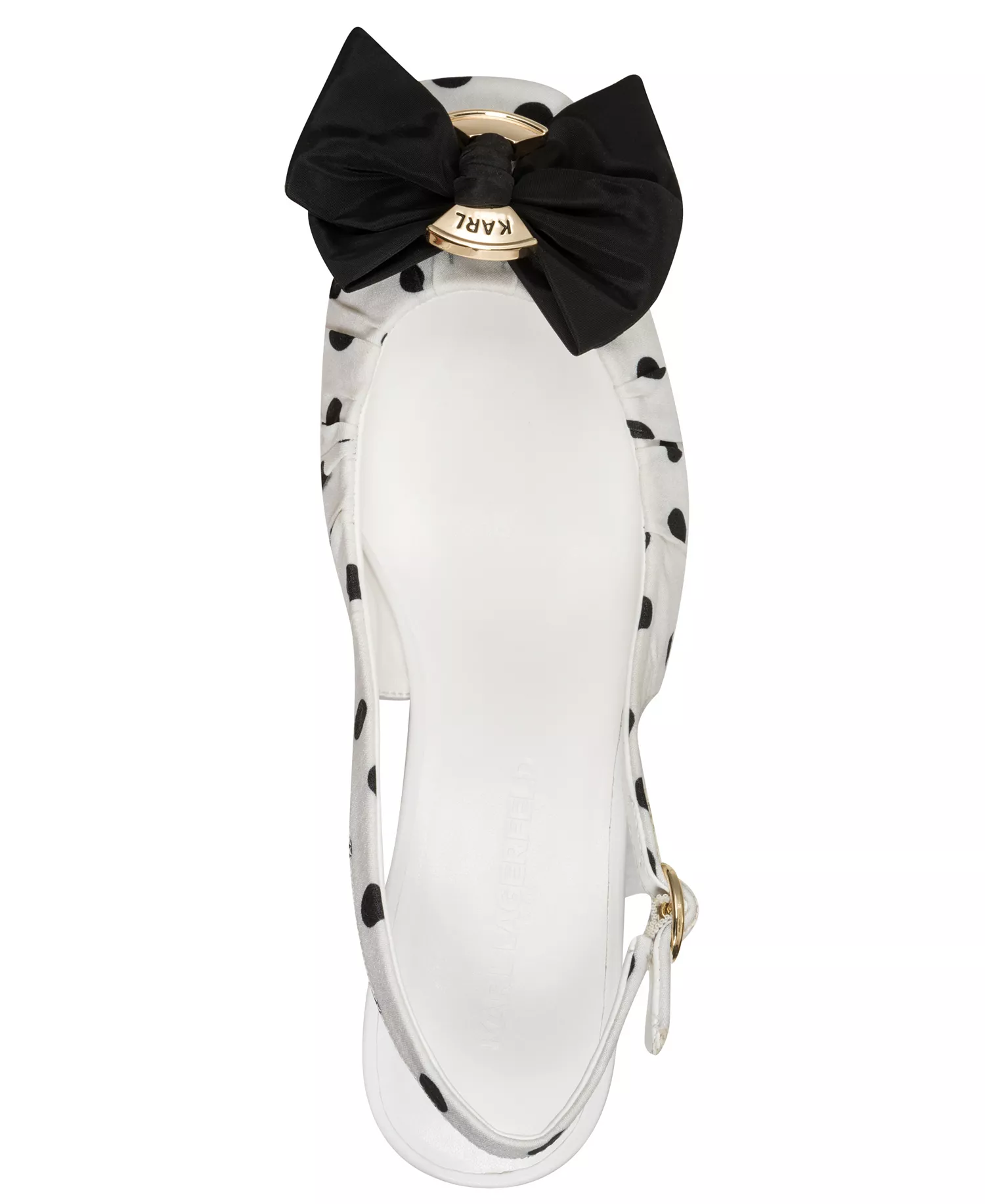 Women's Sprouse Slingback Pumps - White/Black - 6