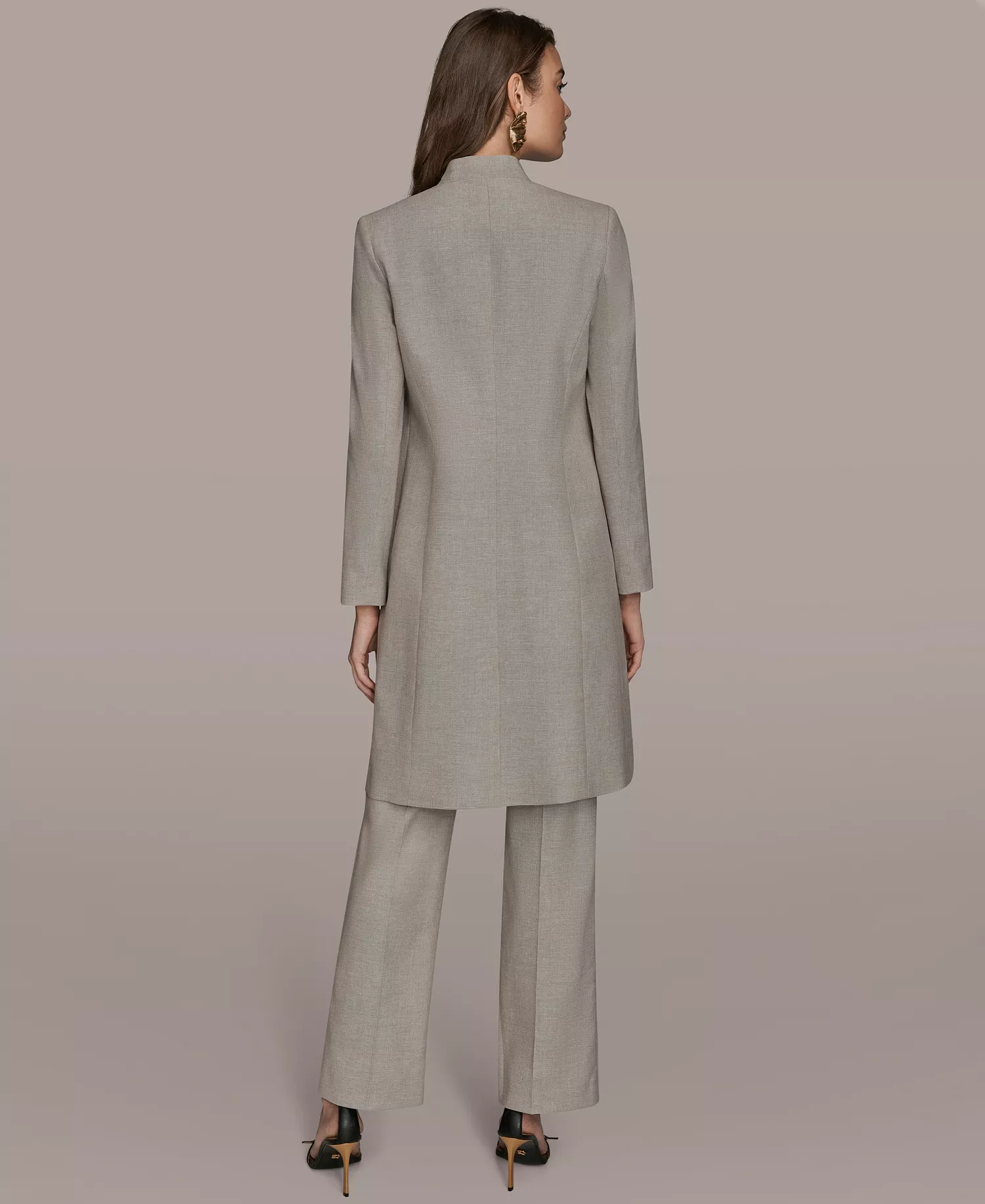 Women's Open Front Blazer - Vapor Multi - 0