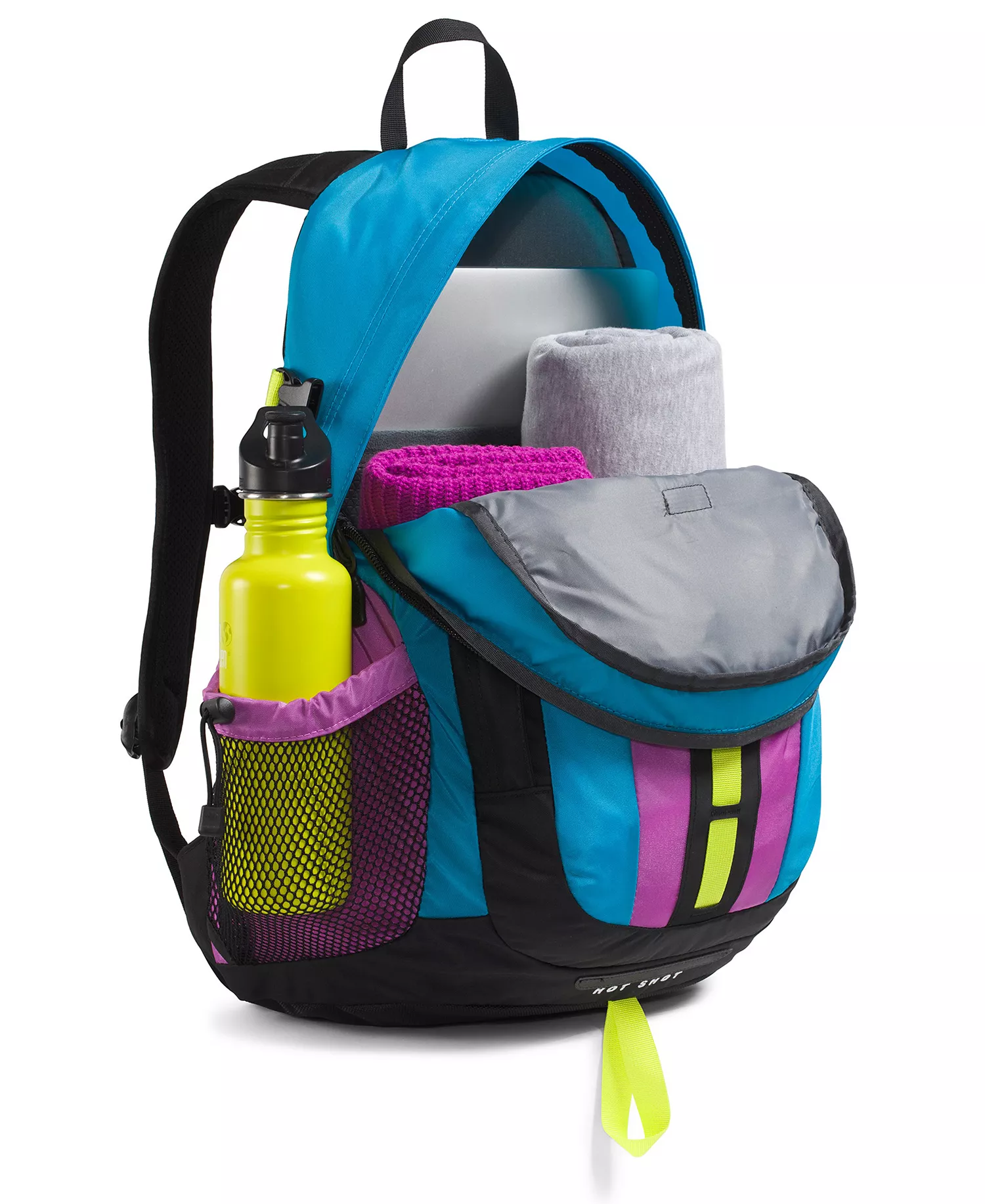 Men's Hot Shot Backpack - Meridian Blue/violet Crocus/fizz Lime - ONE SIZE
