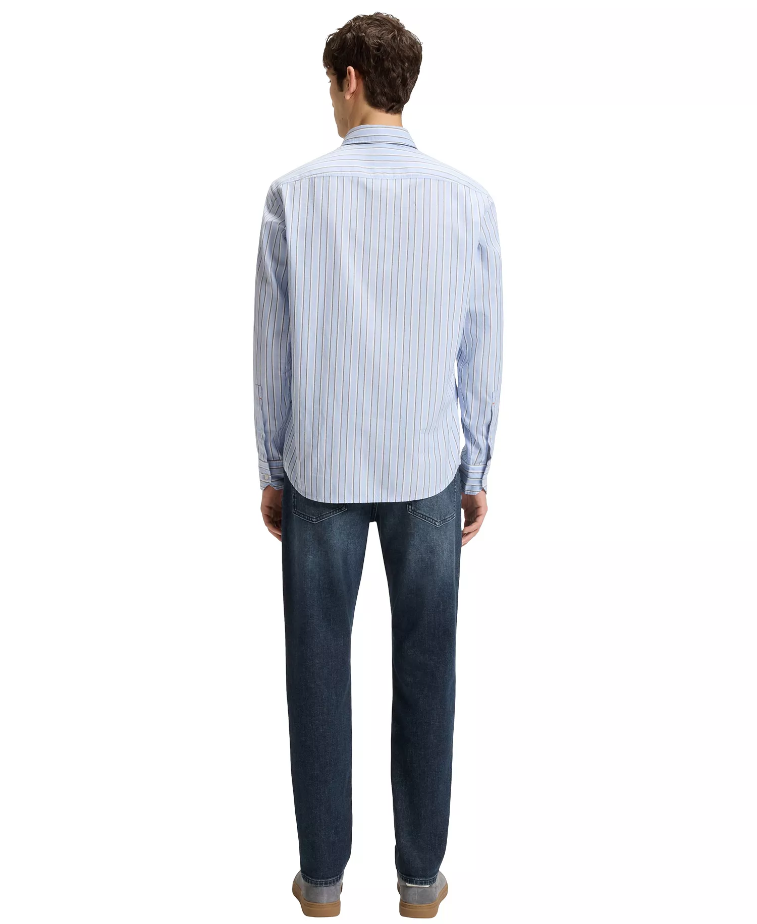 Men's Comfort-Stretch Tapered-Fit Jeans - Navy - 30x32