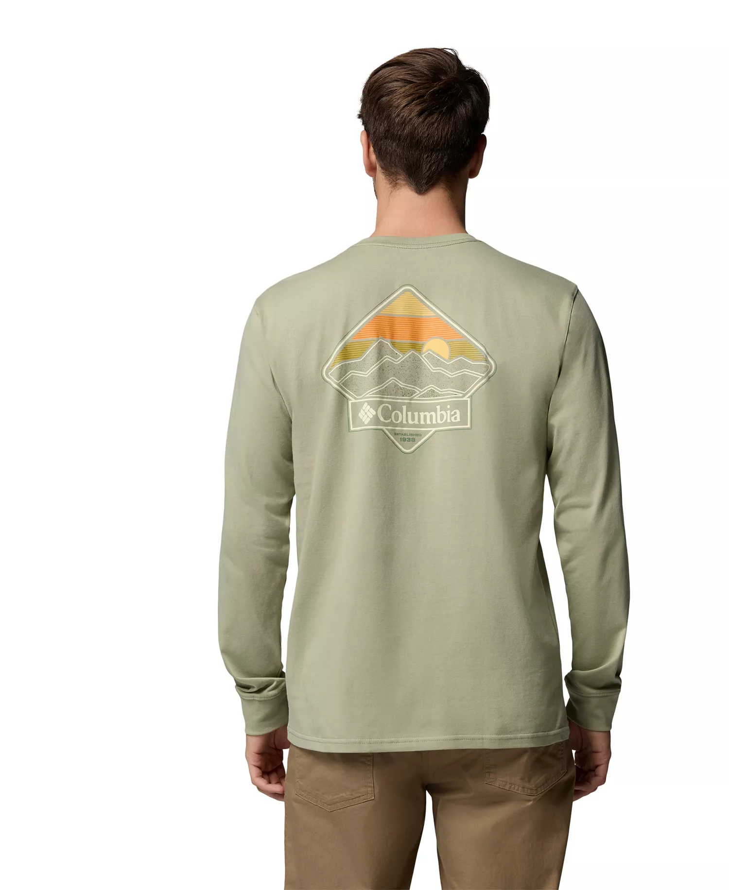Men's Shack Graphic Long-Sleeve T-Shirt - Safari - L