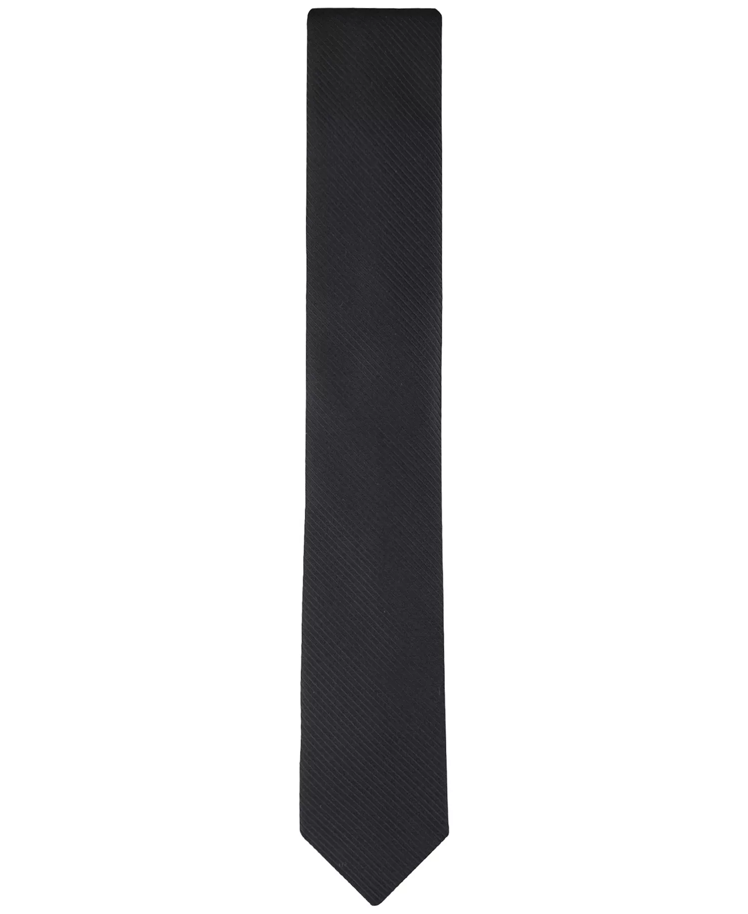 Men's King Cord Solid Tie - Black - ONE SIZE