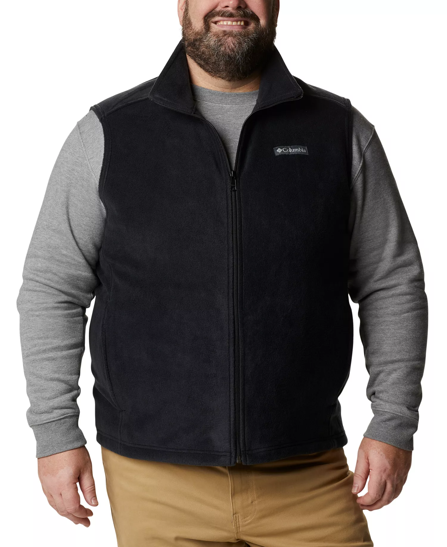 Men's Big & Tall Steens Mountain Vest - Black - 2XL