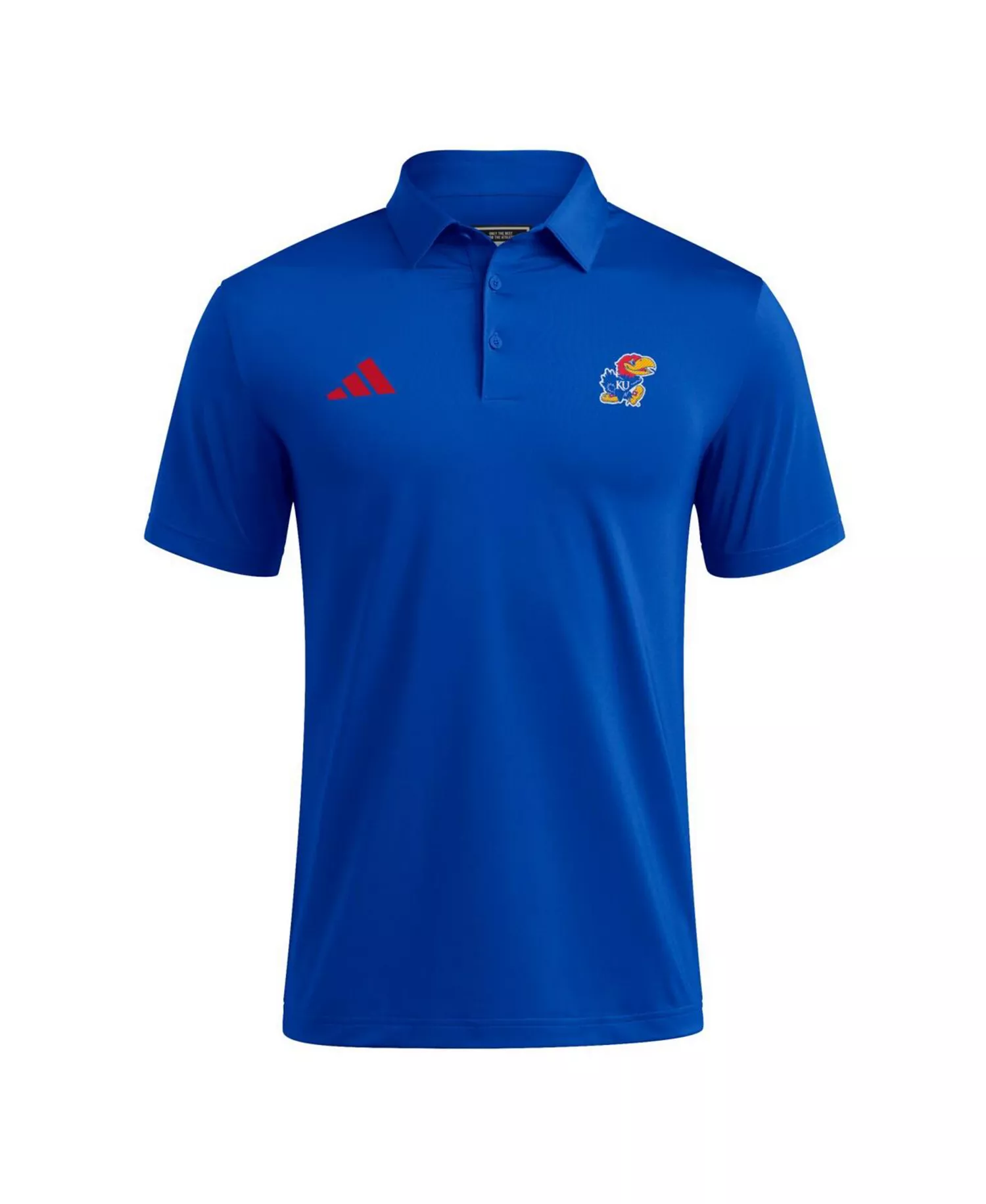 Men's Royal Kansas Jayhawks Ultimate 365 Polo Shirt - Royal - 2XL