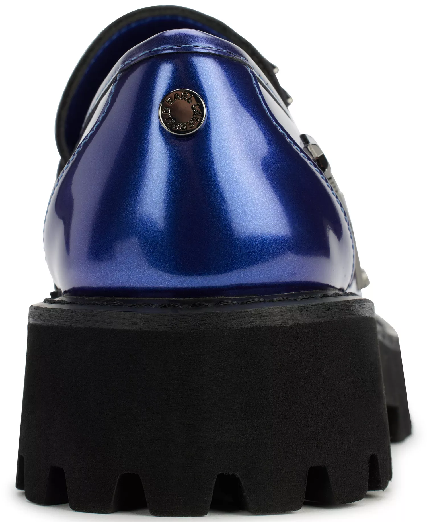 Women's Gaston Rocker Almond Toe Lug Loafers - Cobalt Blue - 5.5M