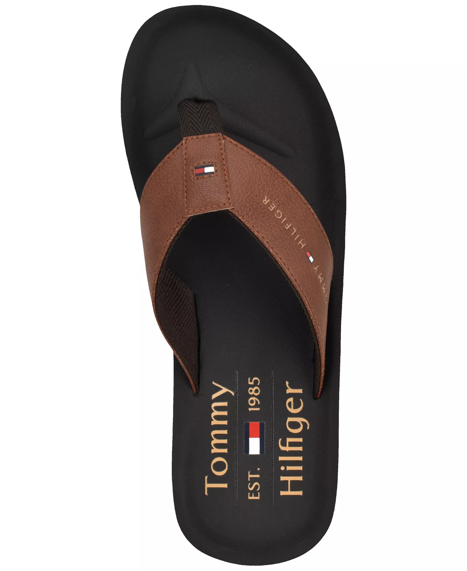 Men's Odunan2 Flip Flop Sandal - Cognac/Dark Coffee - 10