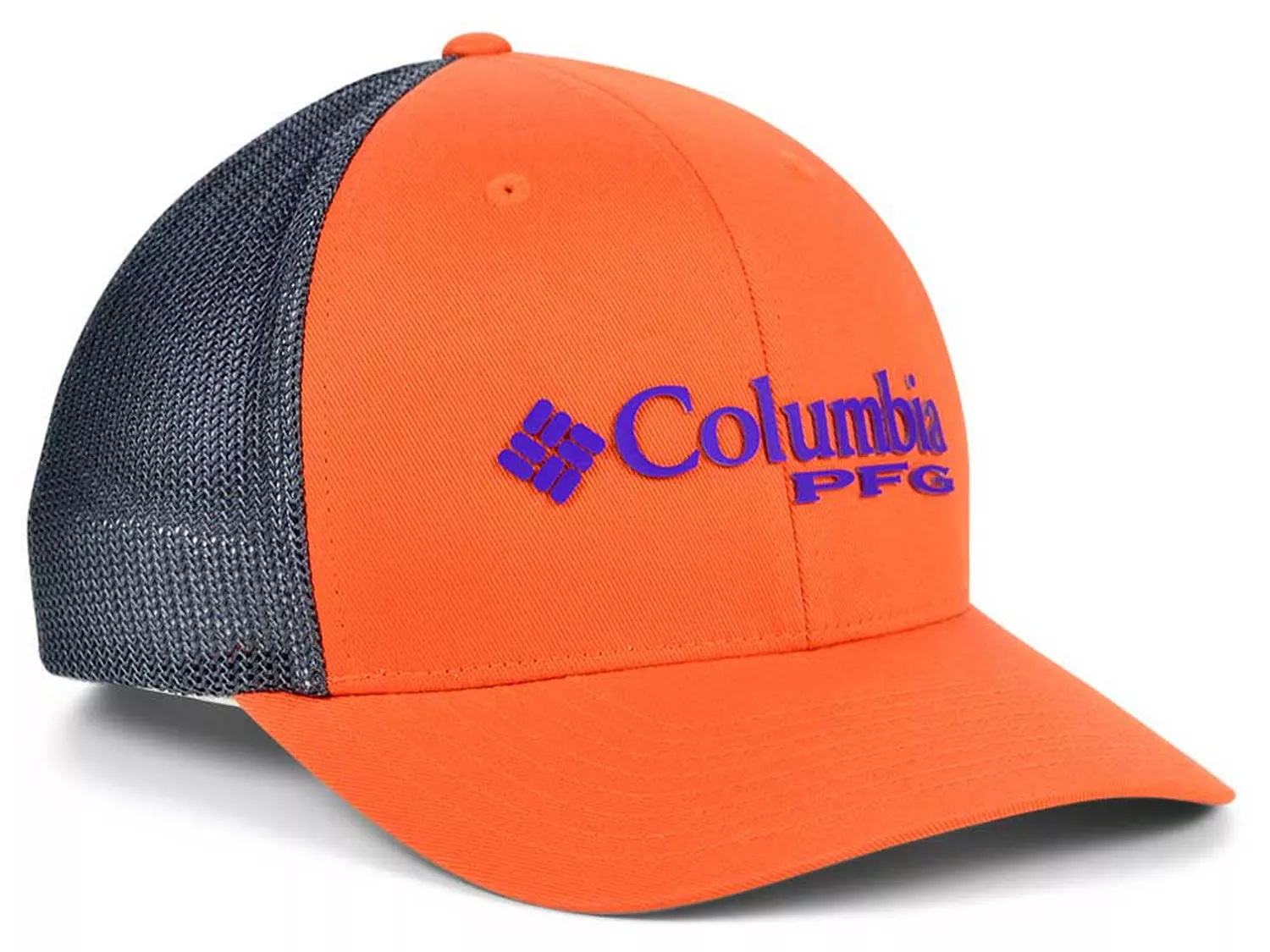 Clemson Tigers PFG Trucker Cap - Orange/Charcoal - Adjustable
