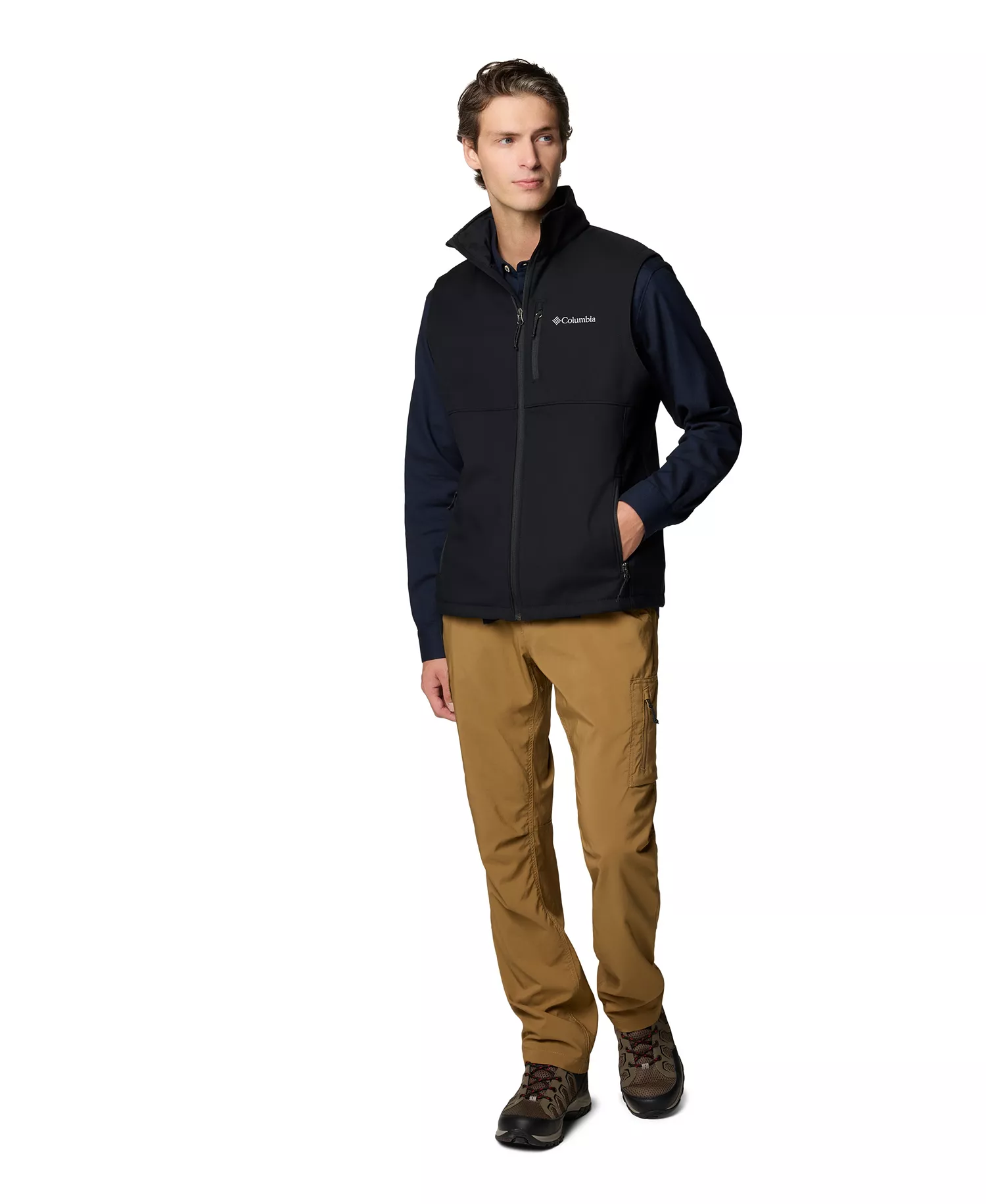 Men's Ascender II Softshell Vest - Black - L