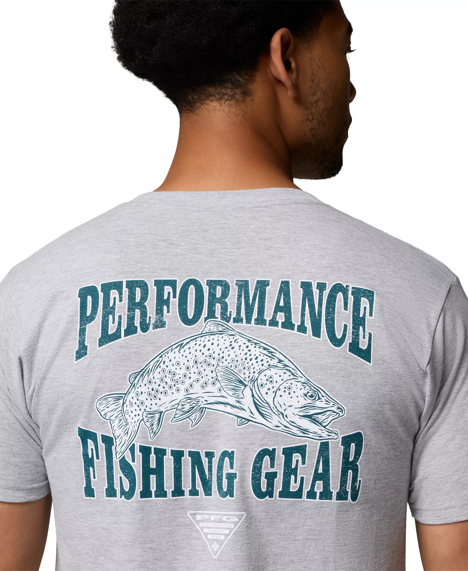 Men's PFG Ferrule Graphic T-Shirt - Gray Heather - L