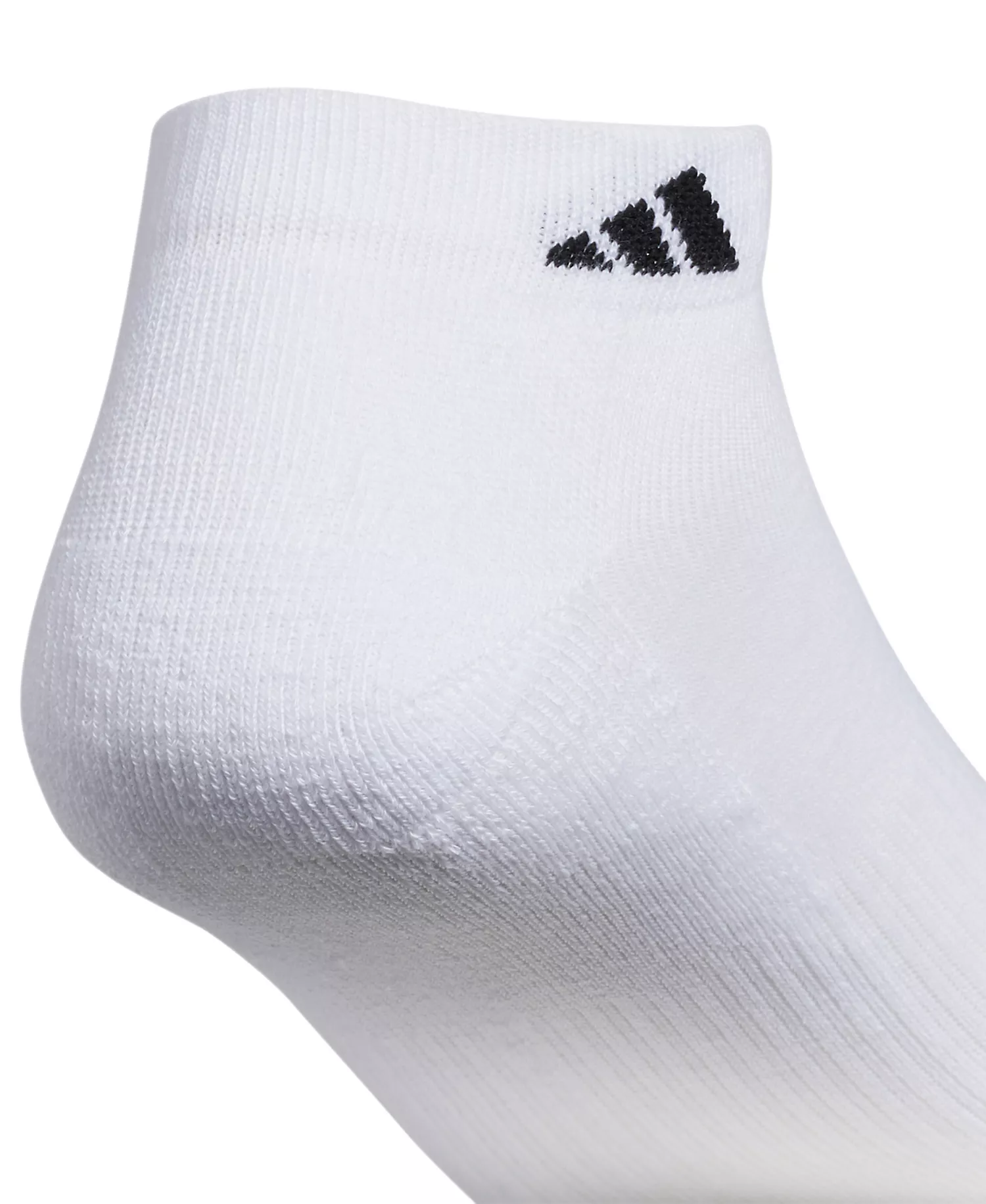Men's Cushioned Athletic 6-Pack Low Cut Socks - Black - L