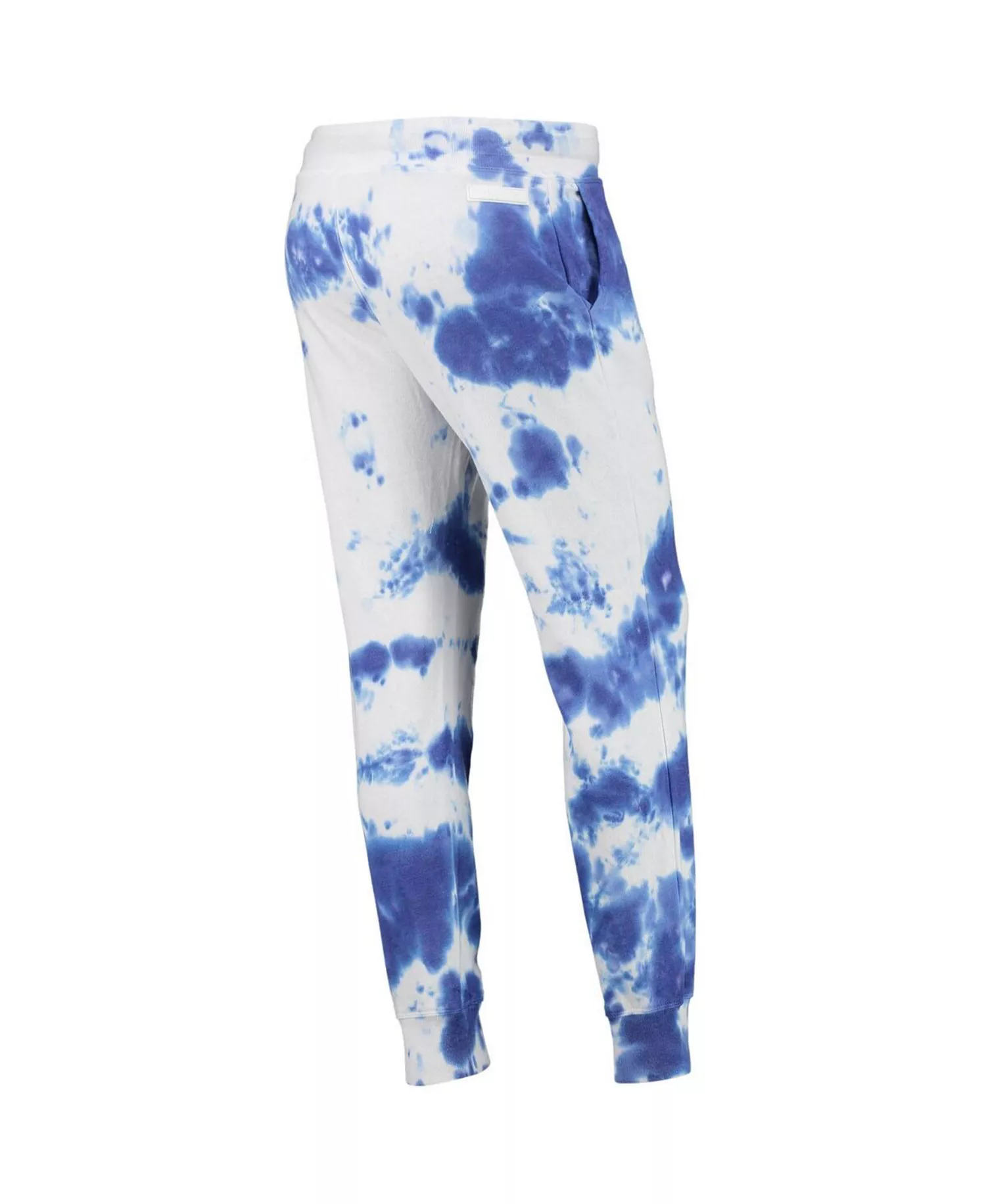 Women's White and Royal Philadelphia 76ers Melody Tie-Dye Jogger Pants - White, Royal - M