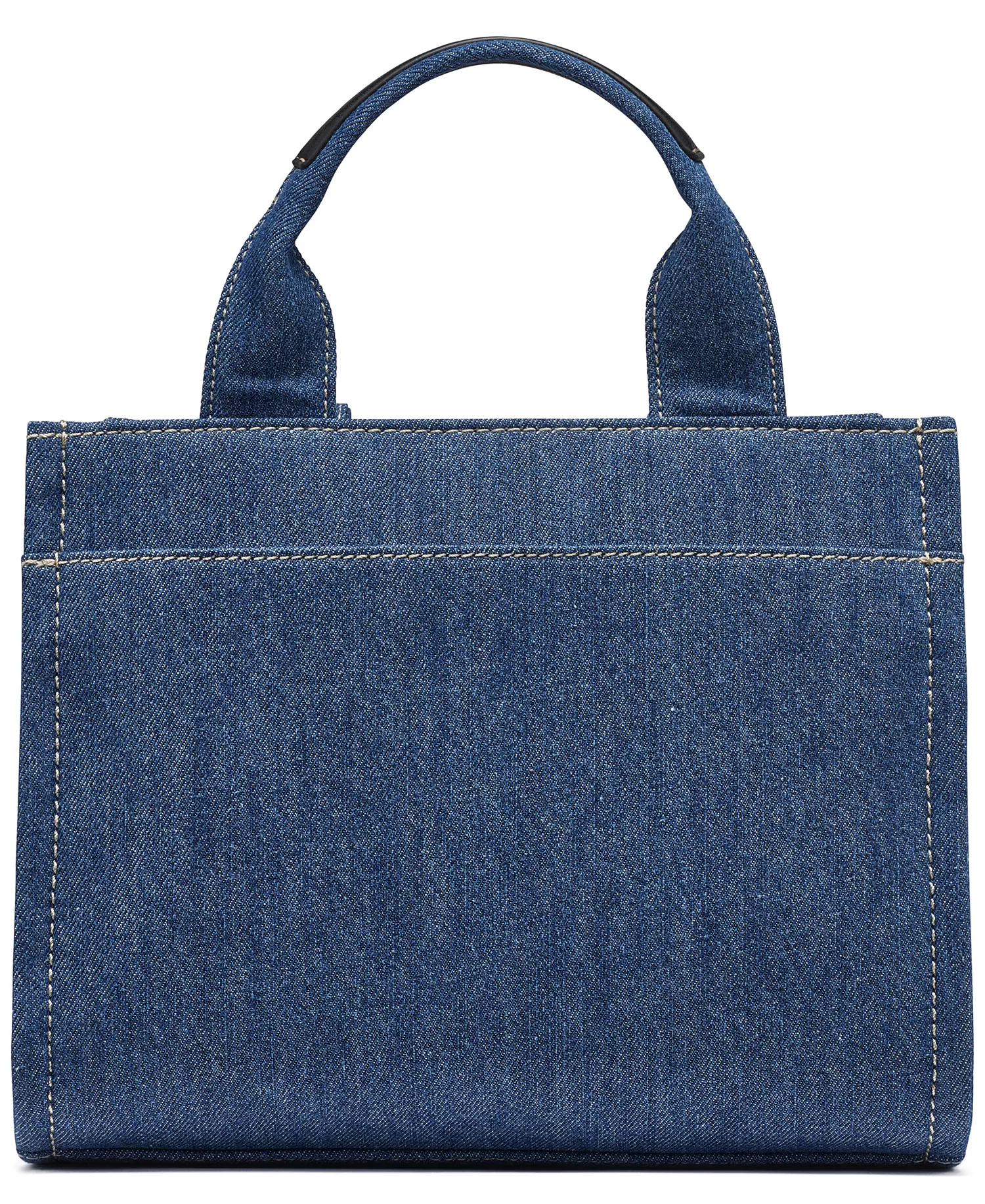 Hadlee Small Zipper Tote Bag - Denim - No Size