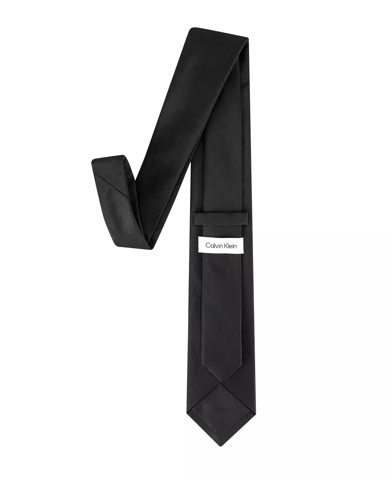 Men's Emerson Lurex Solid Tie - Black - ONE SIZE