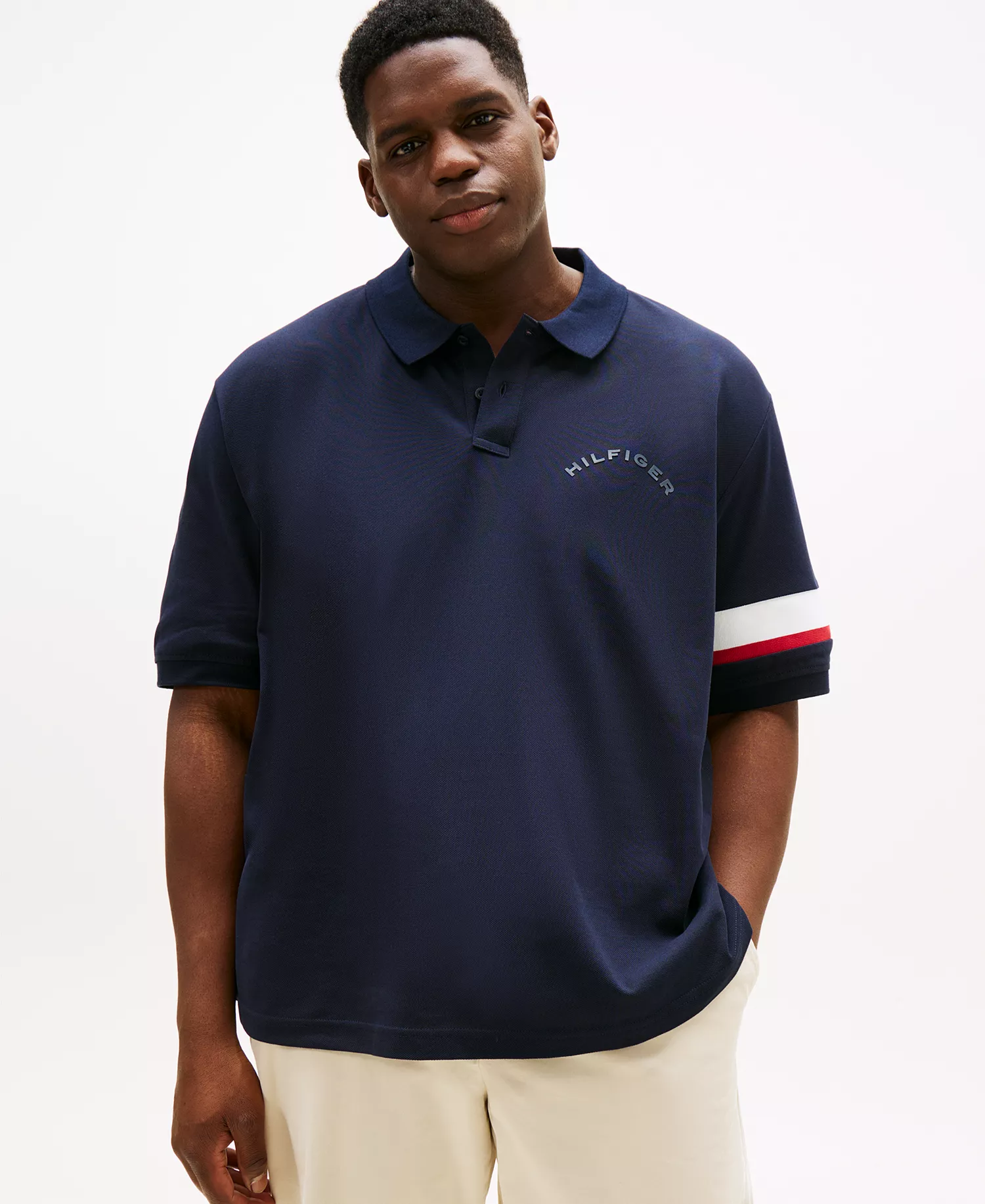 Men's Big & Tall Short Sleeve Polo Shirt - Desert Sky - 2XLT