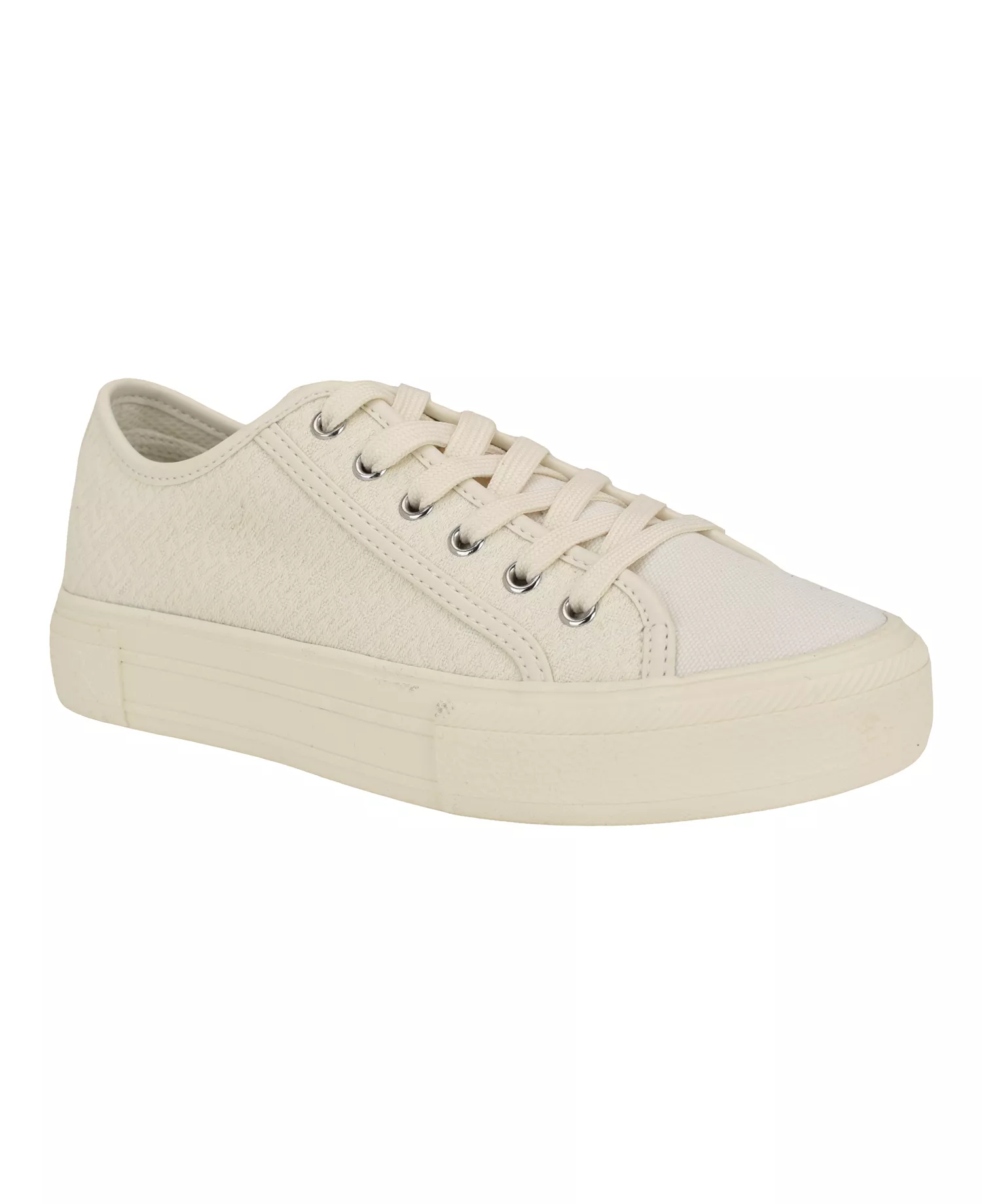 Women's Aquila Lace Up Sneakers - Ivory Logo - 10M