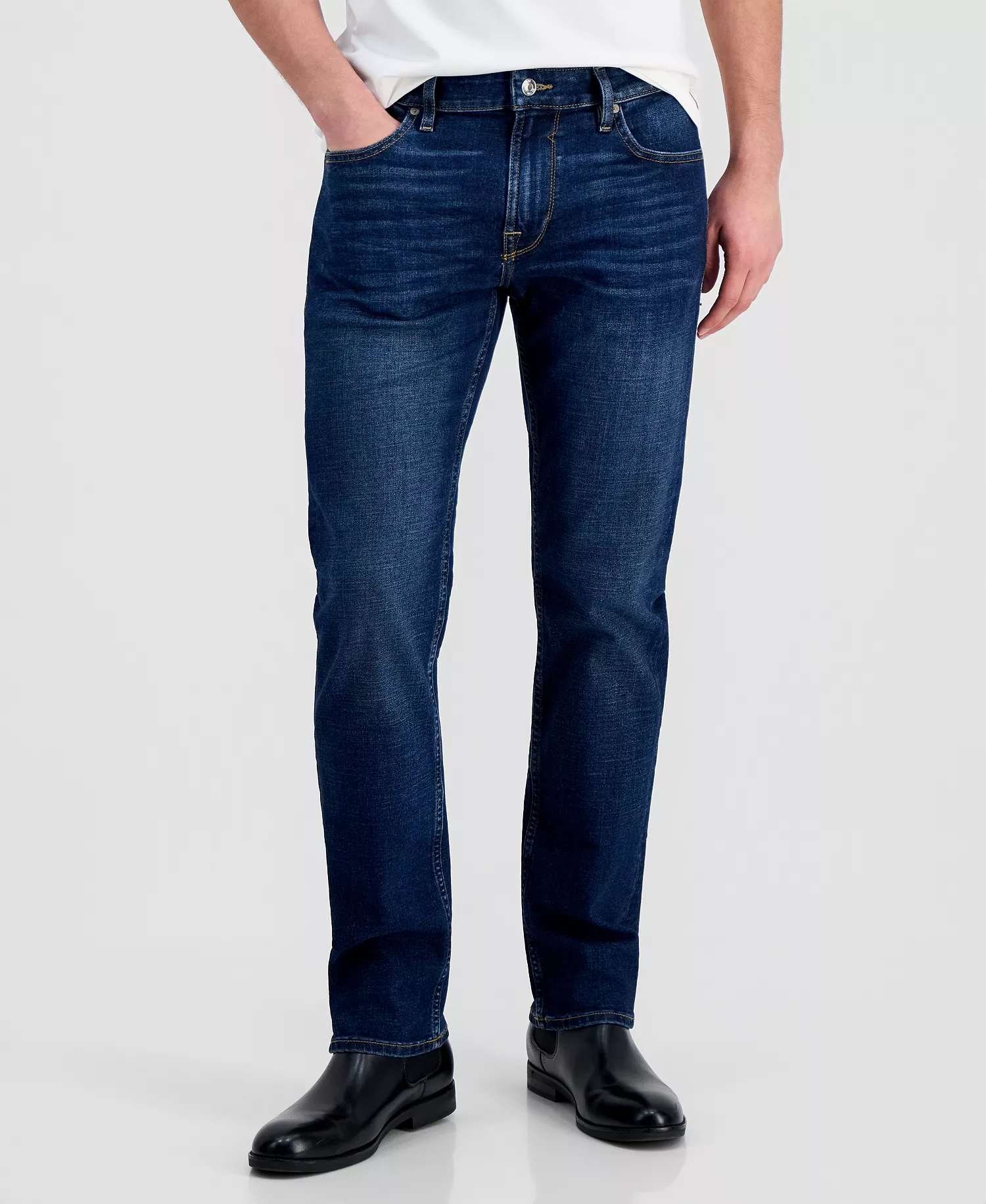 Men's Slim Straight Fit Jeans  - Blue Guitar - 30 - 30