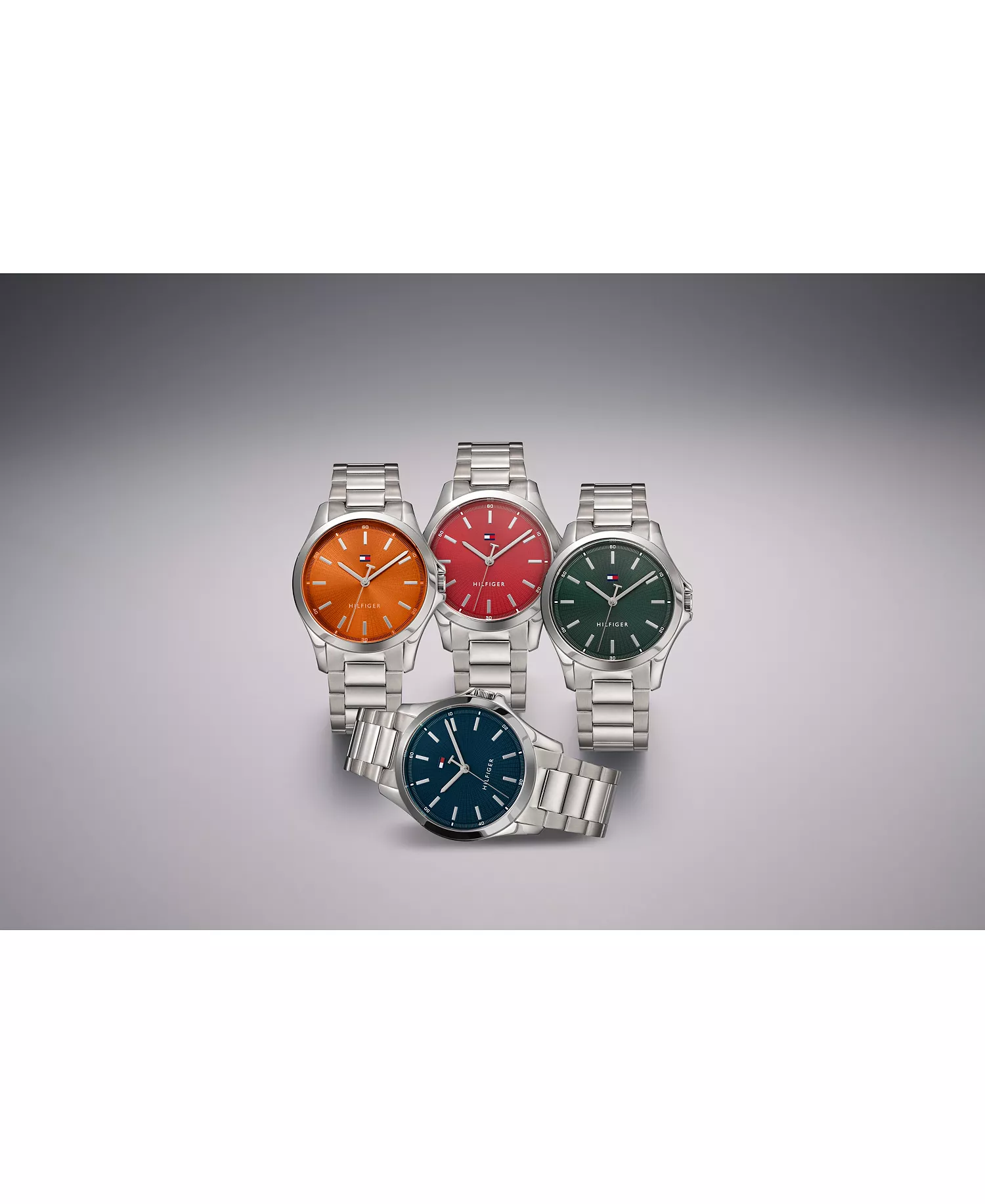 Men's Quartz Silver-Tone Stainless Steel Bracelet Watch 42mm - Silver - One Size Fits All