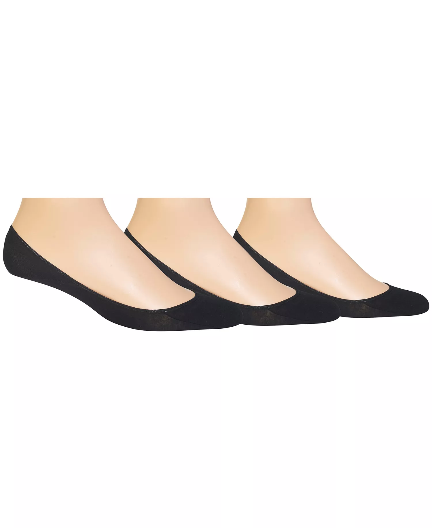 Men's Socks, No-Show Liner Sock - BLACK - 10-13