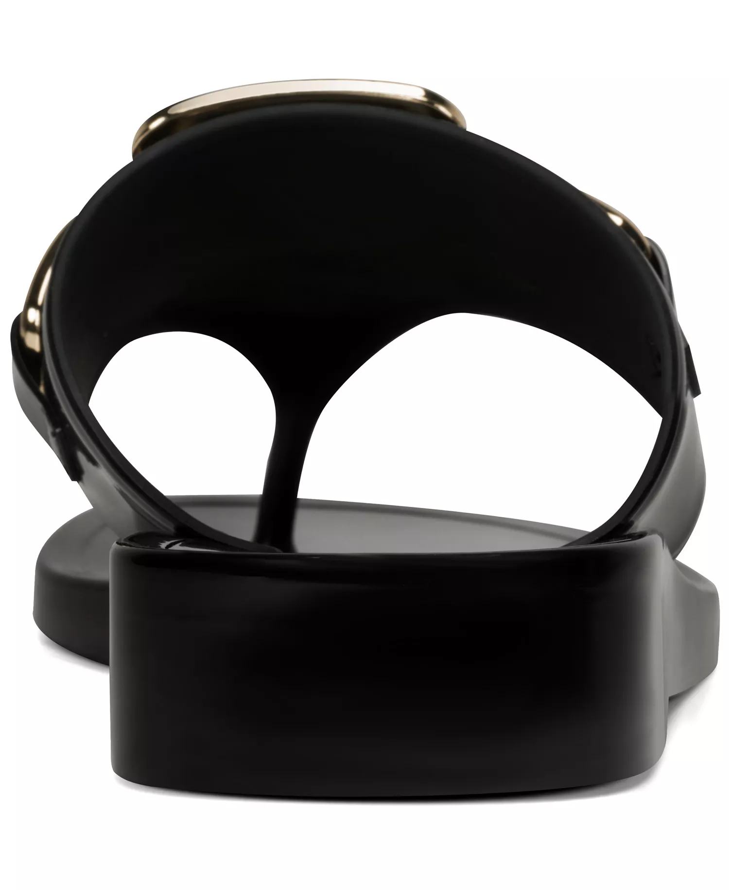 Women's Vardice Jelly Slip-On Flat Thong Sandals - Black - 10M