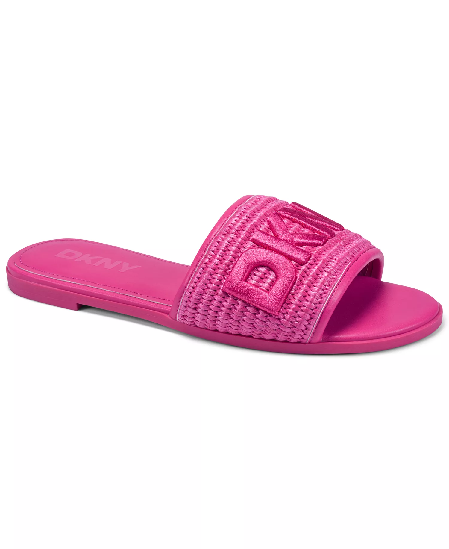 Women's Winslet Slide Flat Sandals - Hot Pink - 10M