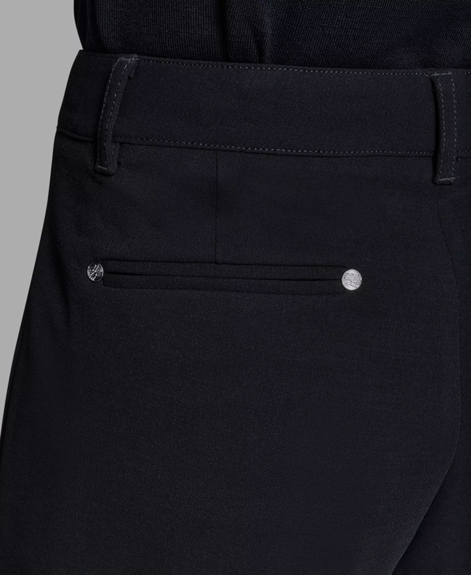 Petite Ankle Pants - Black - 10P