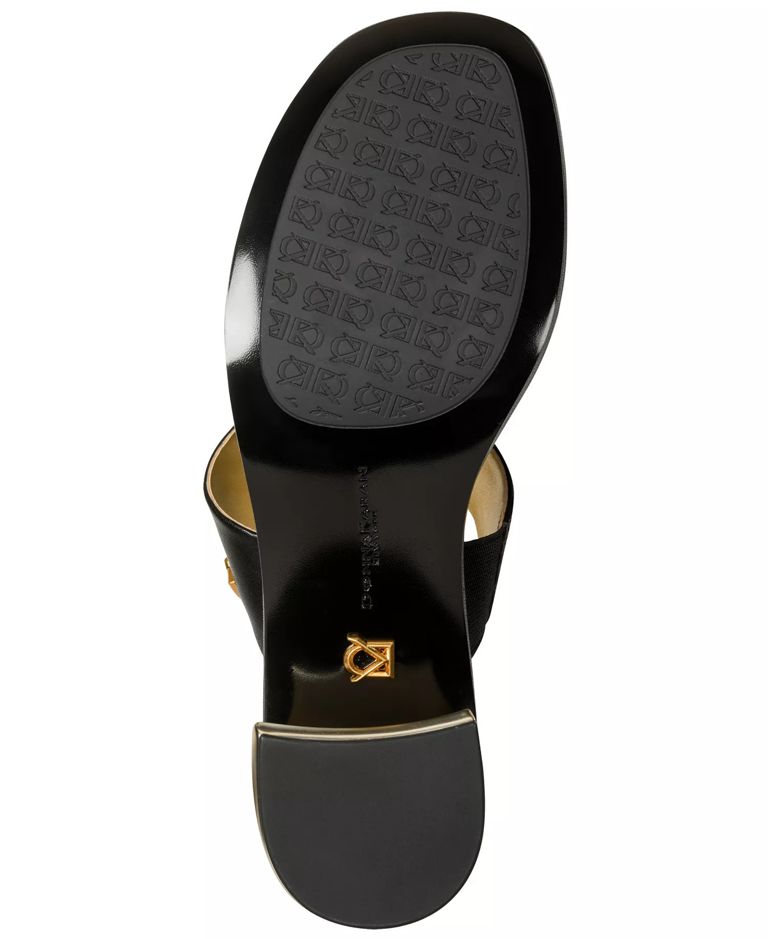 Women's Teagan Double Band Dress Sandals - Black - 10