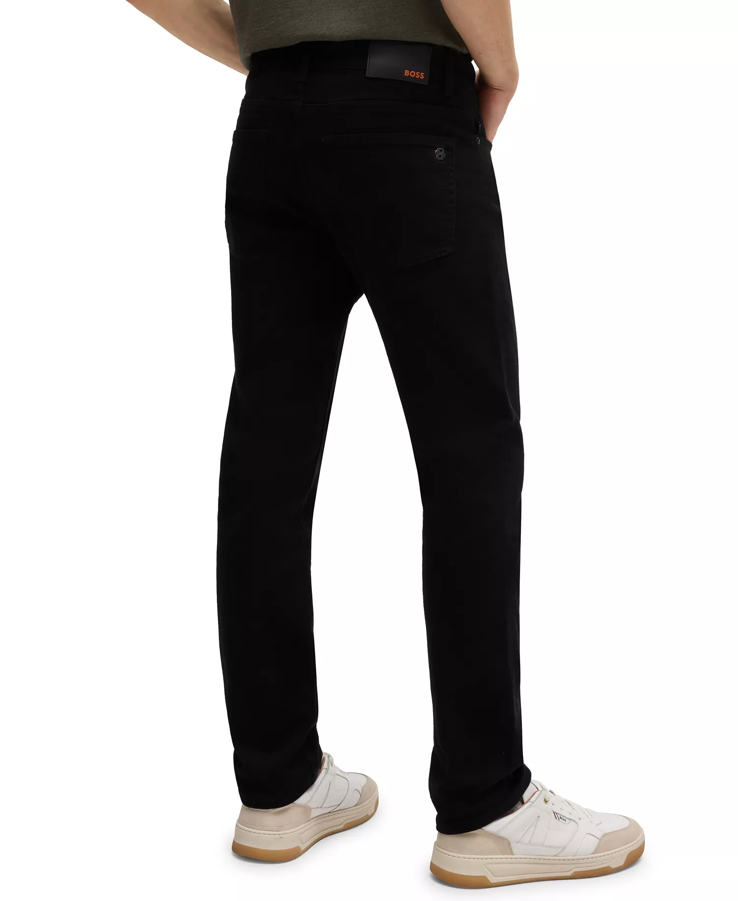 Men's Comfort-Stretch Slim-Fit Jeans - Black - 30 - 30