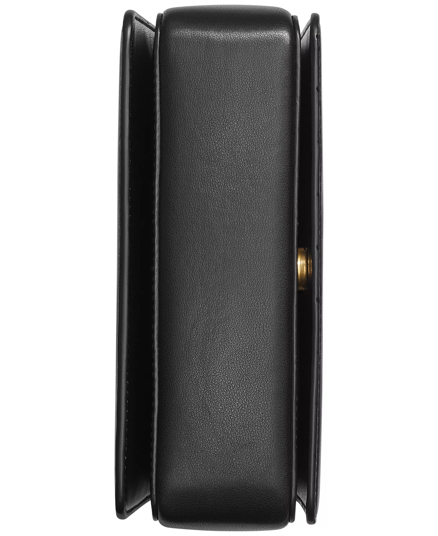 Jericho Flap Shoulder with Sculpted Hardware Bag - Black - ONE SIZE