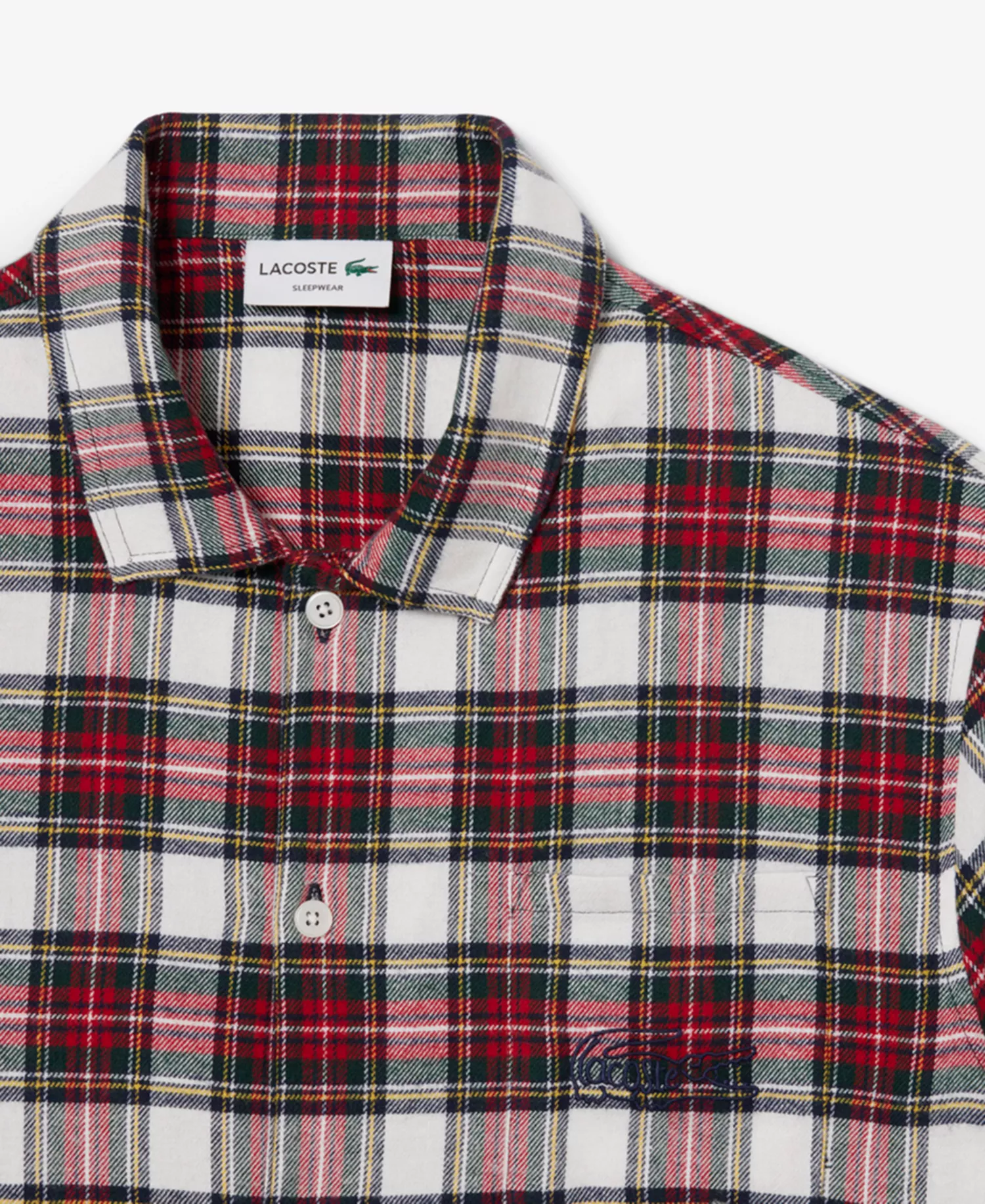 Men's 2-Piece Flannel Top and Pajama Set - Ladybird/Multi - L