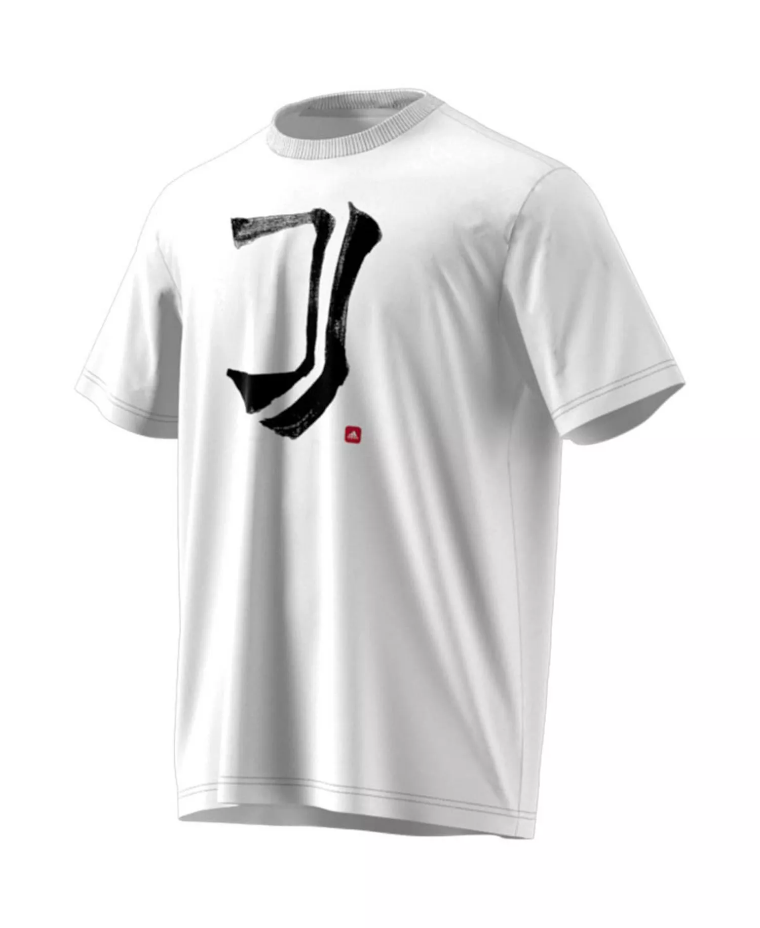Men's White Juventus Chinese Calligraphy T-shirt - White - L