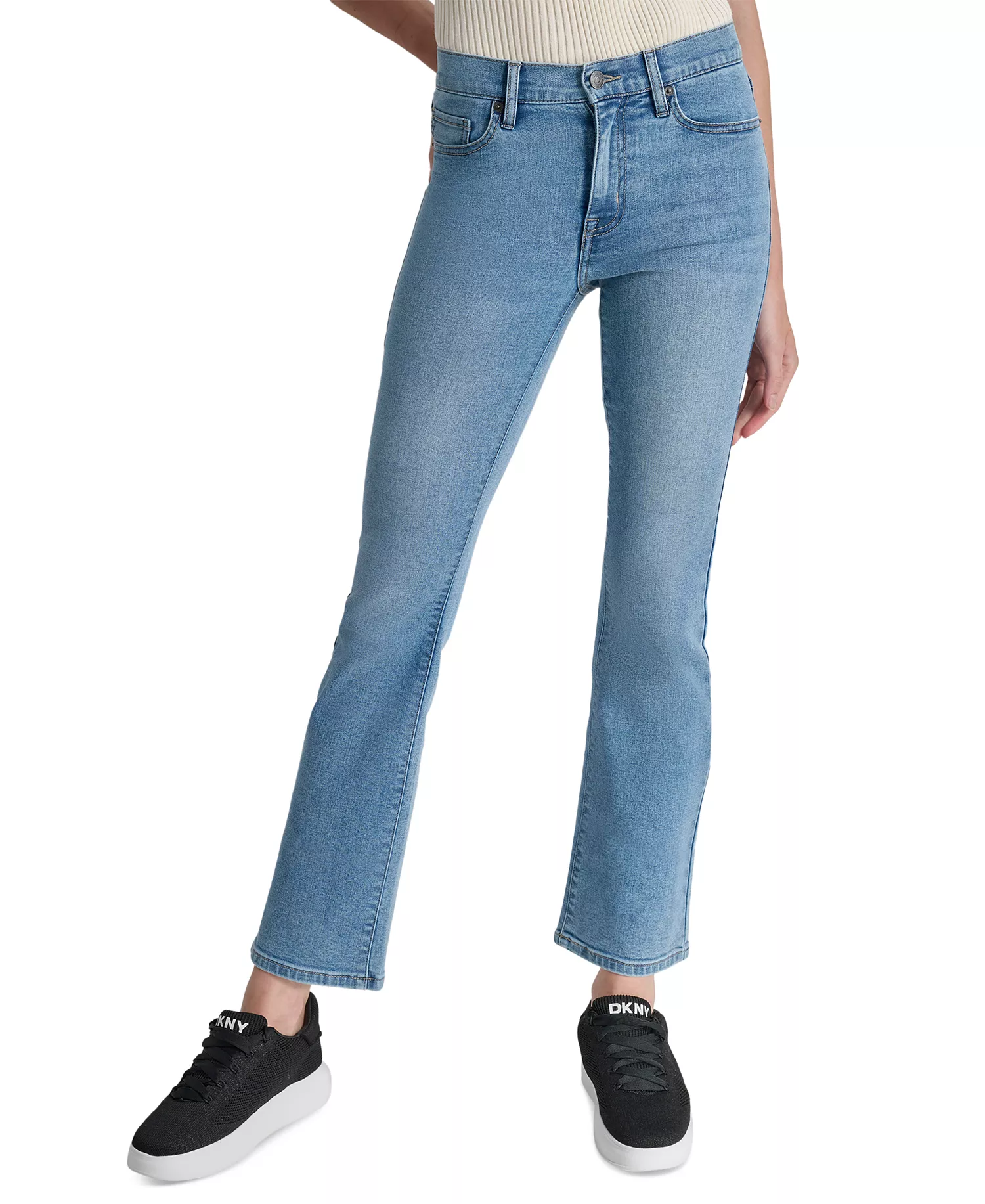 Petite High-Rise Bootcut Jeans - Chambers - 25P