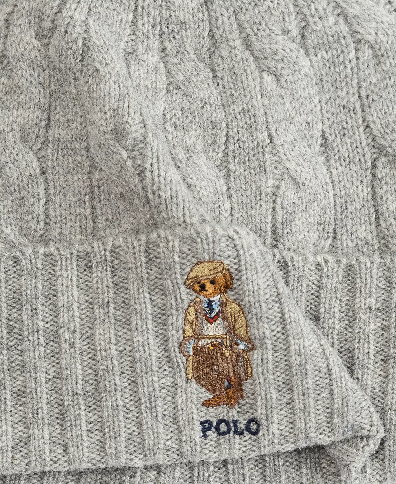 Men's Charles Bear Cable Beanie - Andover heather - ONE SIZE