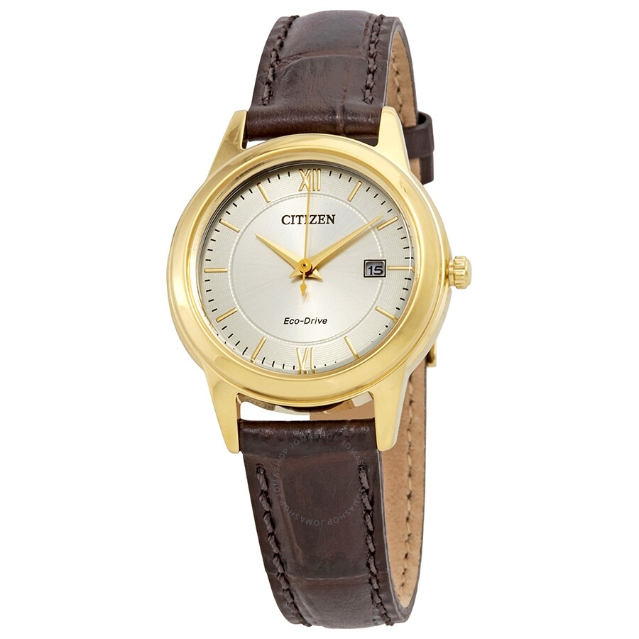 Citizen Eco-Drive Corso Silver Dial Ladies Watch
