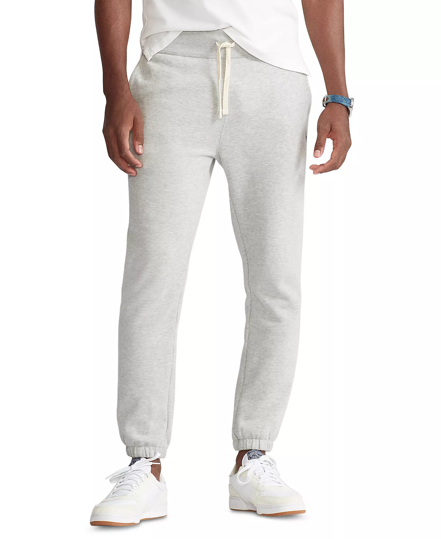 Men's Cotton-Blend-Fleece Pants - Andover Heather - L