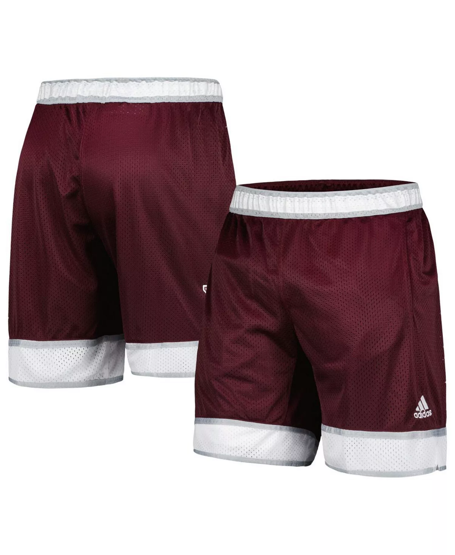 Men's Maroon Texas A&M Aggies Swingman AEROREADY Basketball Shorts - Maroon - 2XL