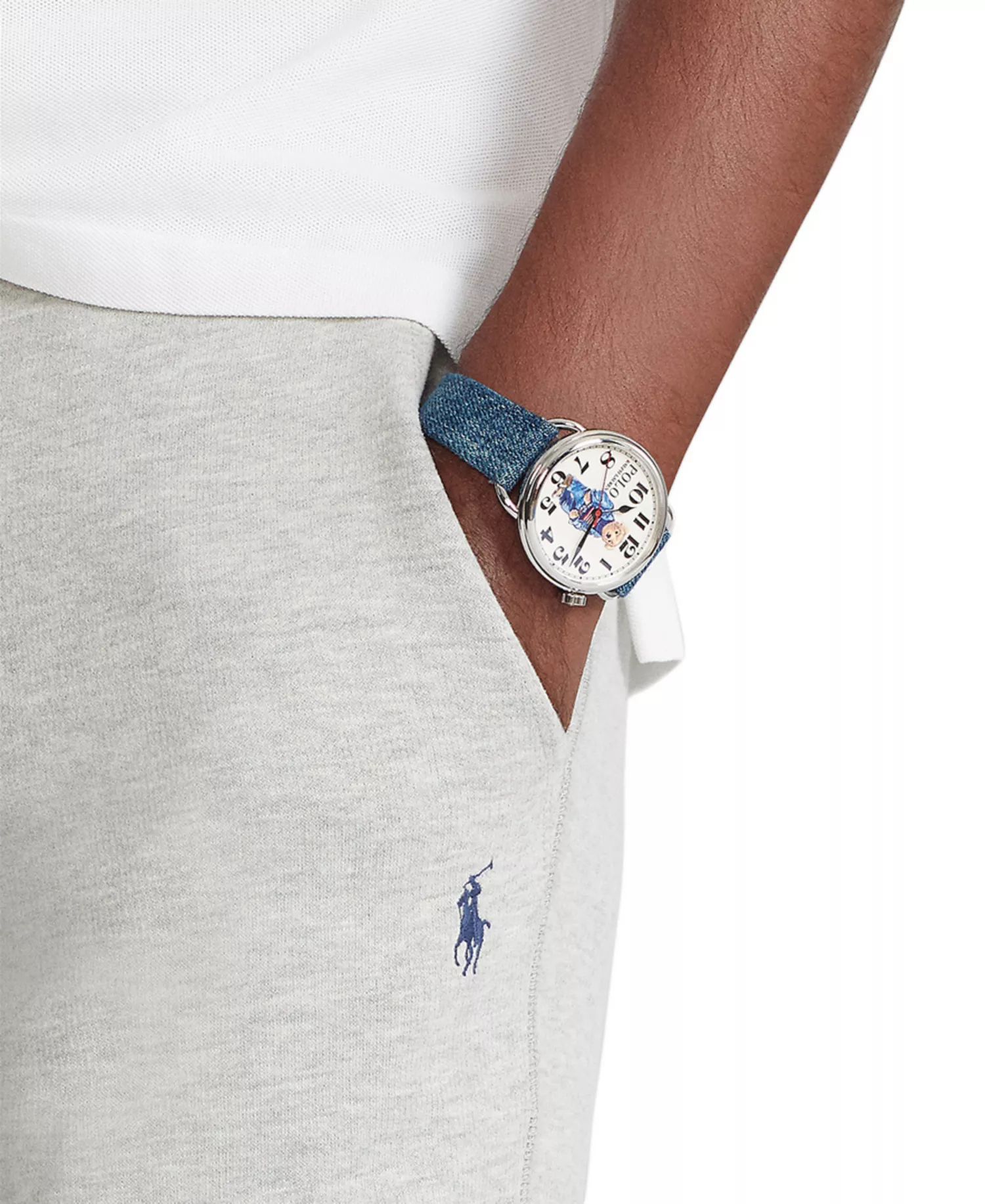 Men's Cotton-Blend-Fleece Pants - Andover Heather - L