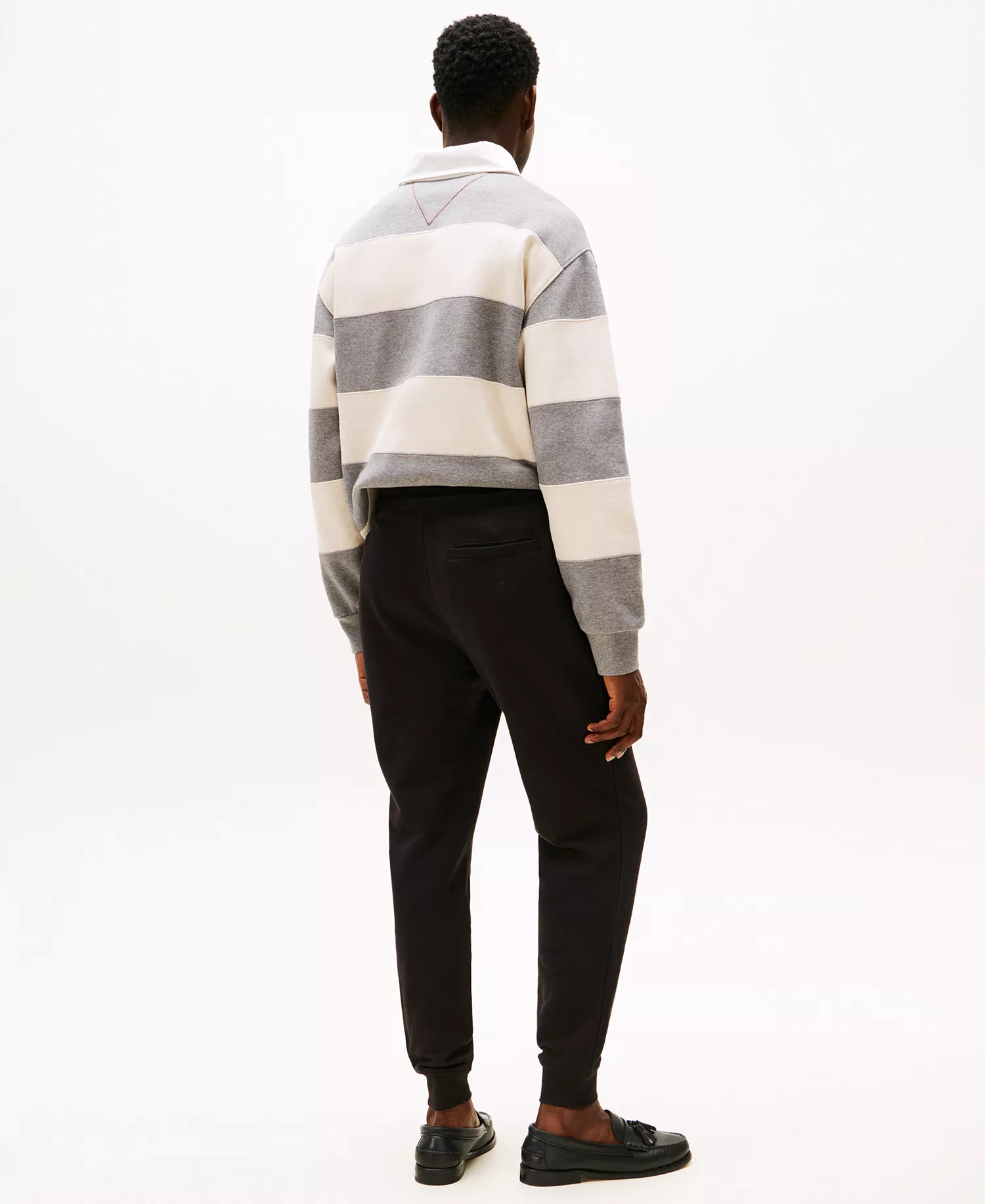 Men's Flag Logo Sweatpants - Black - 3XL