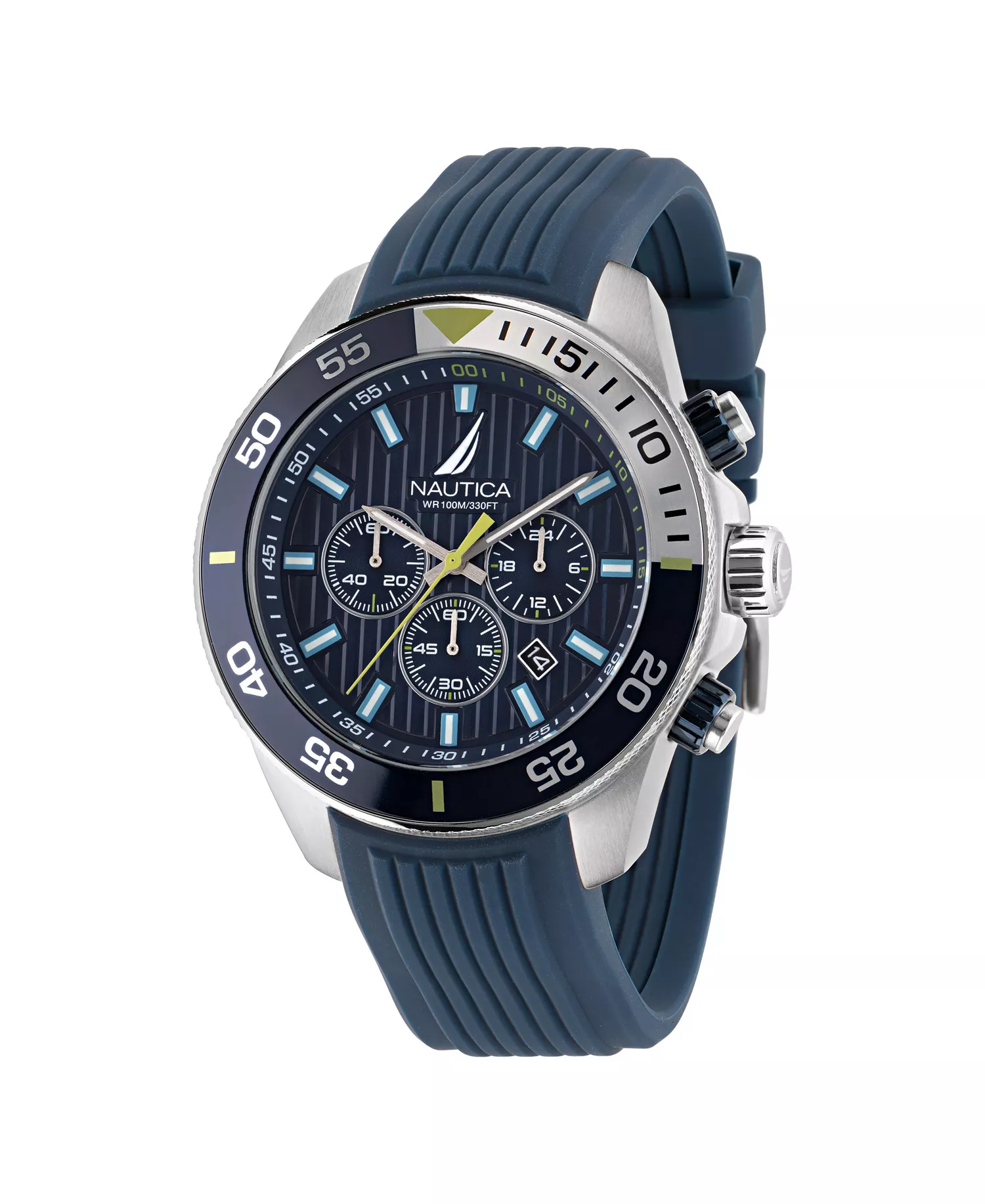 Men's Analog Silver-Tone Stainless Steel Watch Set, 48mm - Silver-Tone - NO SIZE