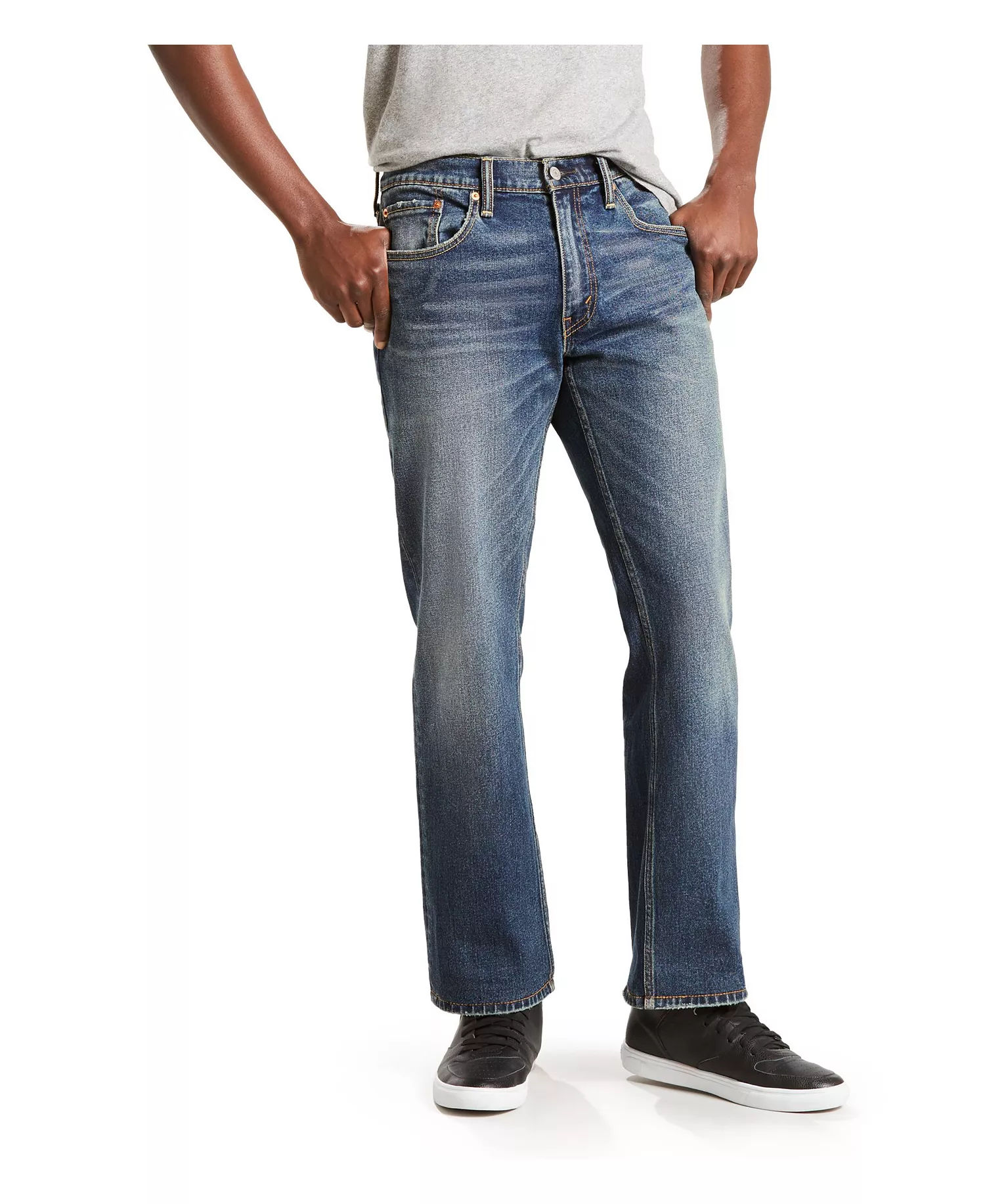 Men's Big & Tall 559™ Flex Relaxed Straight Fit Jeans - Funky City Blue - 38 - 29