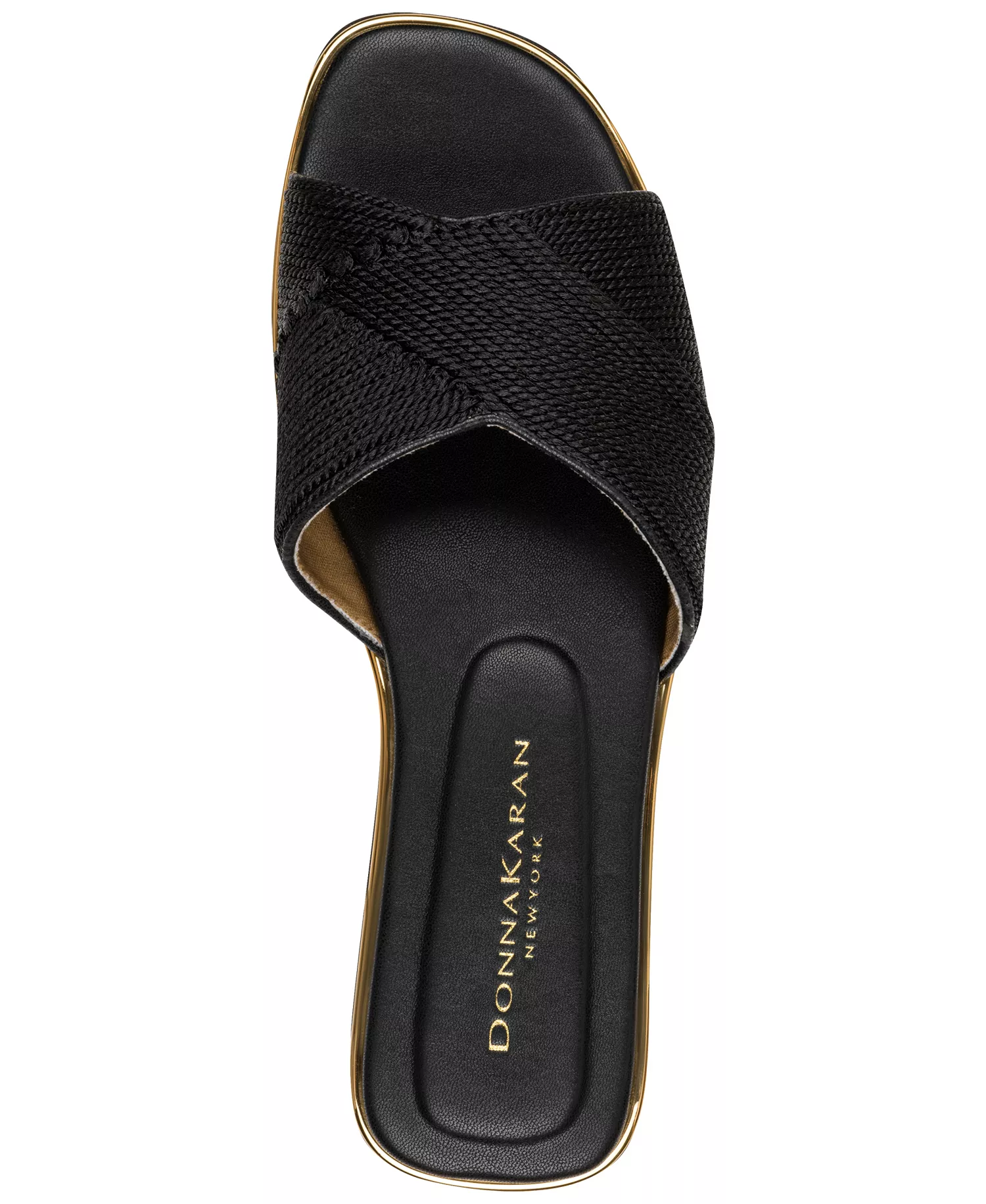 Women's Harmony Slip-On Flat Sandals - Black - 10