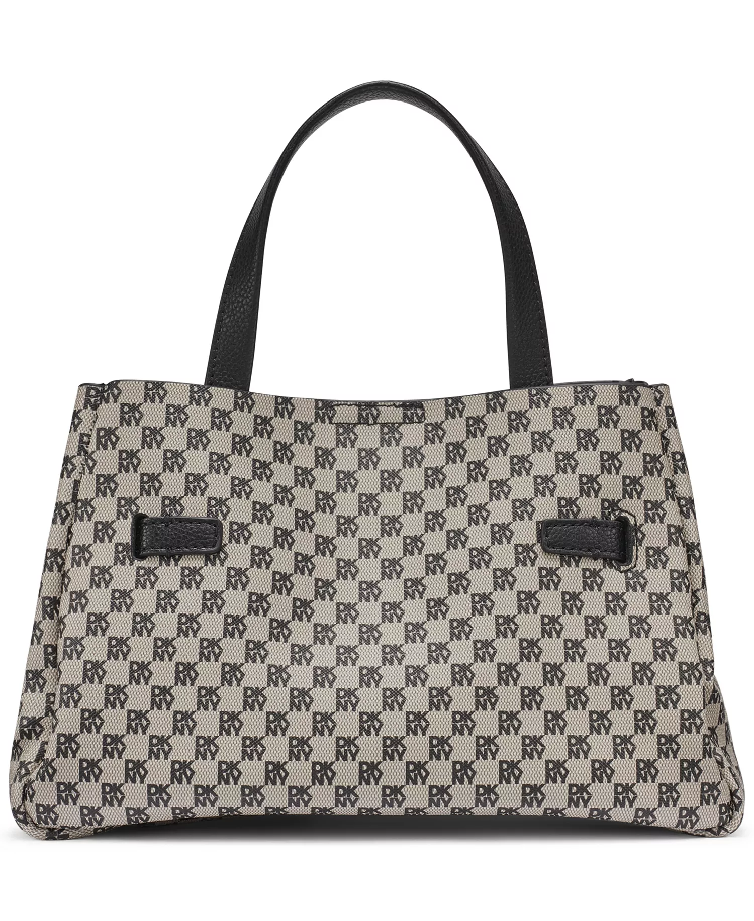 Bryar Small Crossbody Satchel Bag - Black Logo/Black - No Size