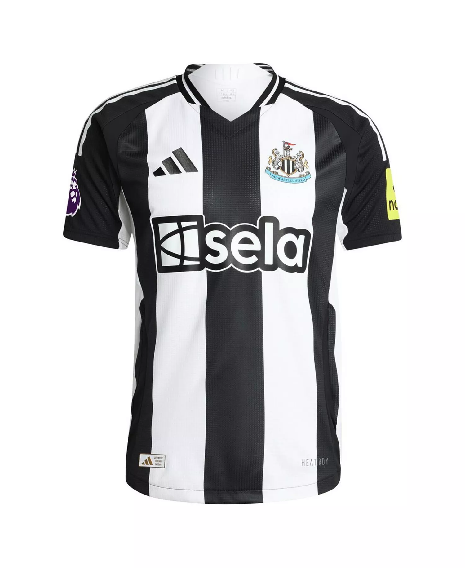 Men's Black Newcastle United 2024/25 Home Authentic Jersey - Black - L