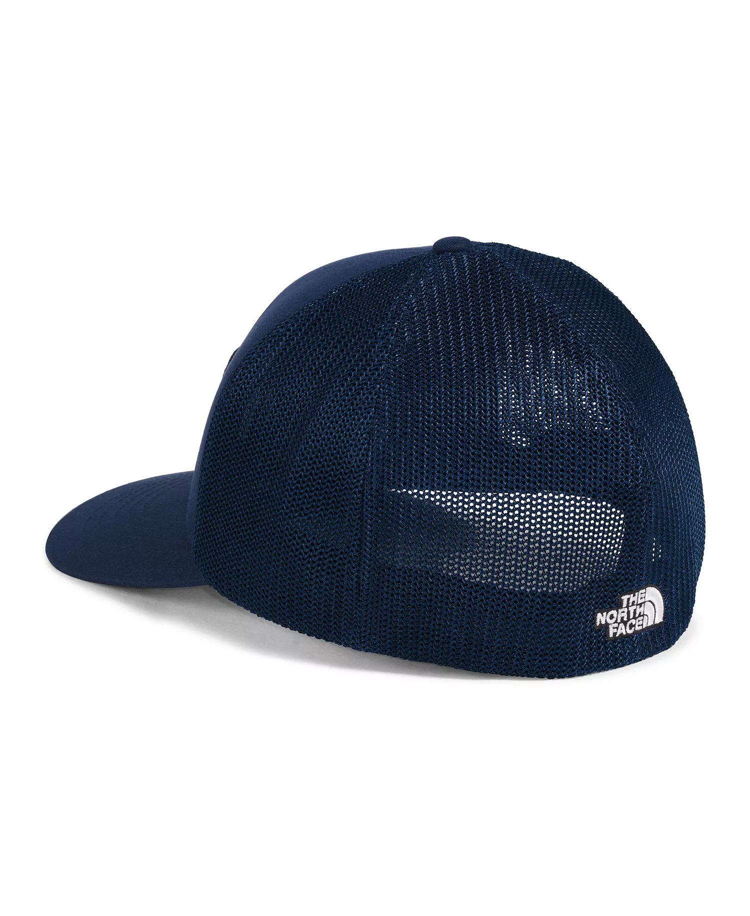 Men's Fitted Truckee Trucker Hat - Summit navy, Shady blue, Mountainscape patch - L/XL